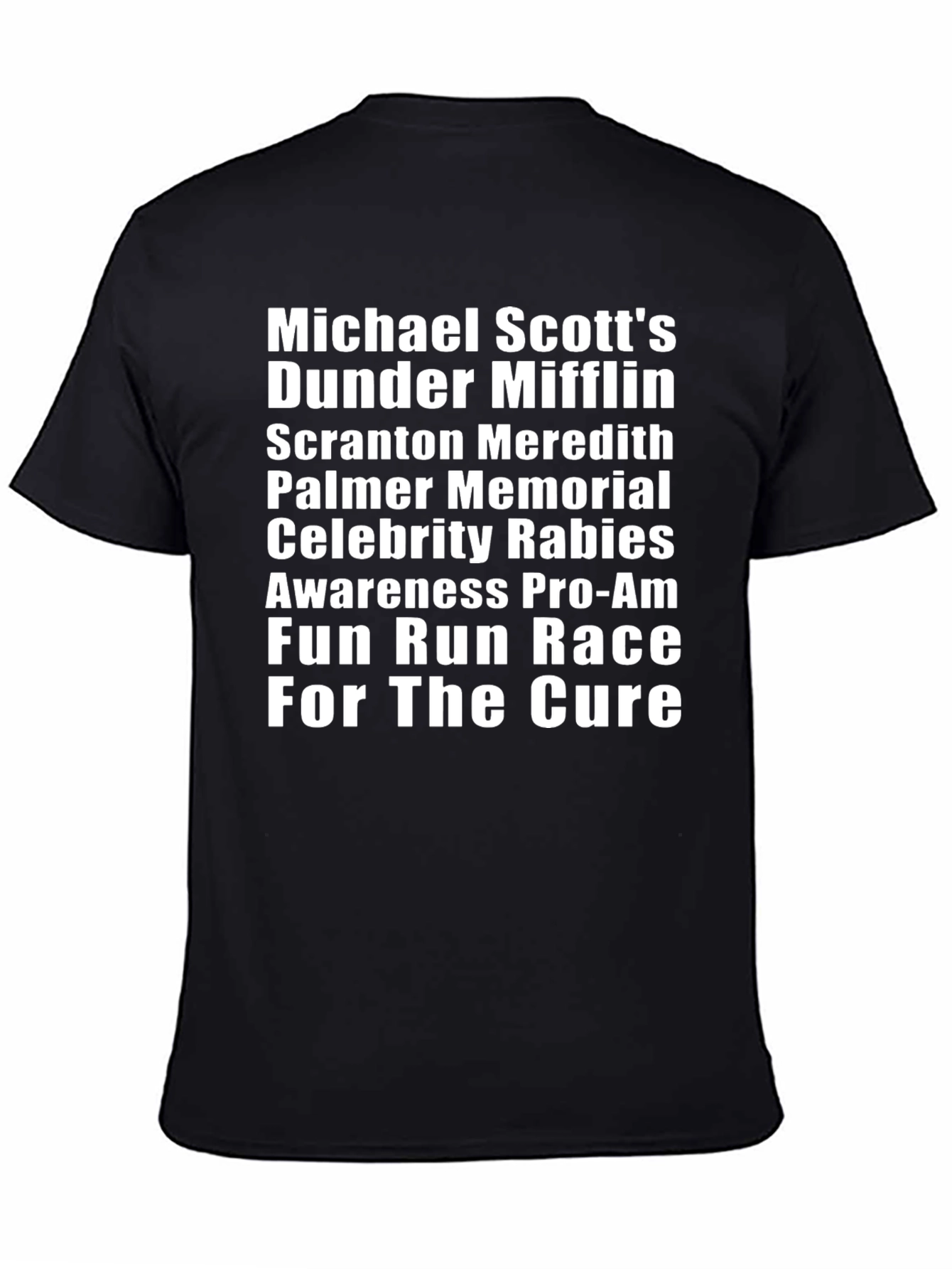 The Office Fun Run T-Shirt - Rabies Awareness