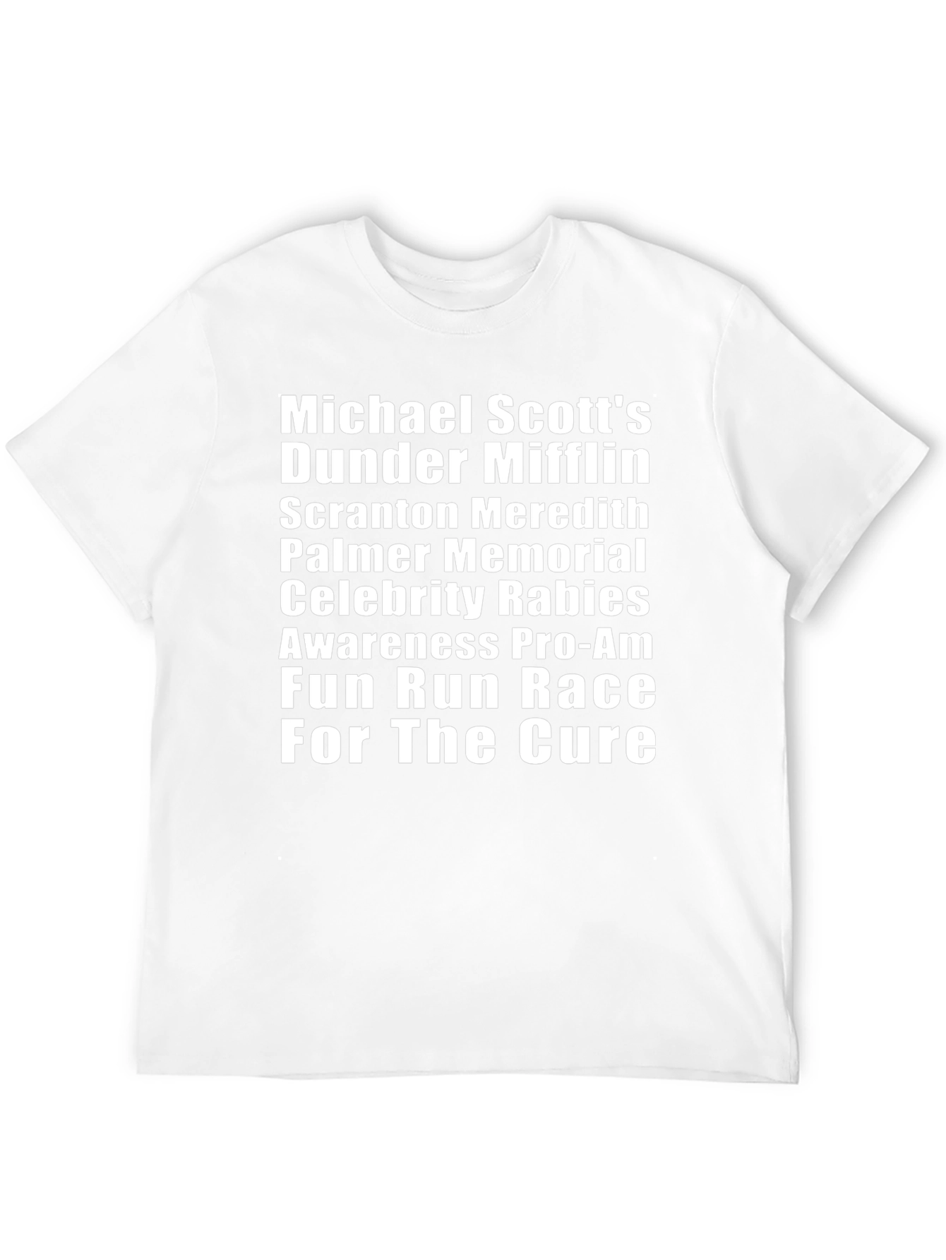 The Office Fun Run T-Shirt - Rabies Awareness