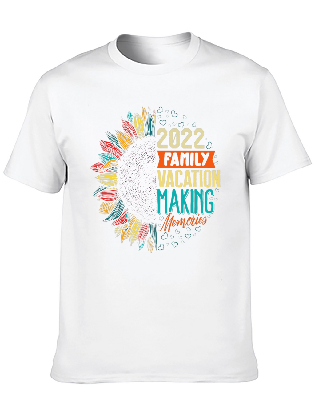 2022 Family Vacation Sunflower Tee