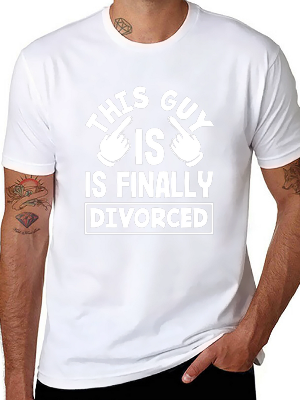 Finally Divorced Funny Graphic Tee Shirt