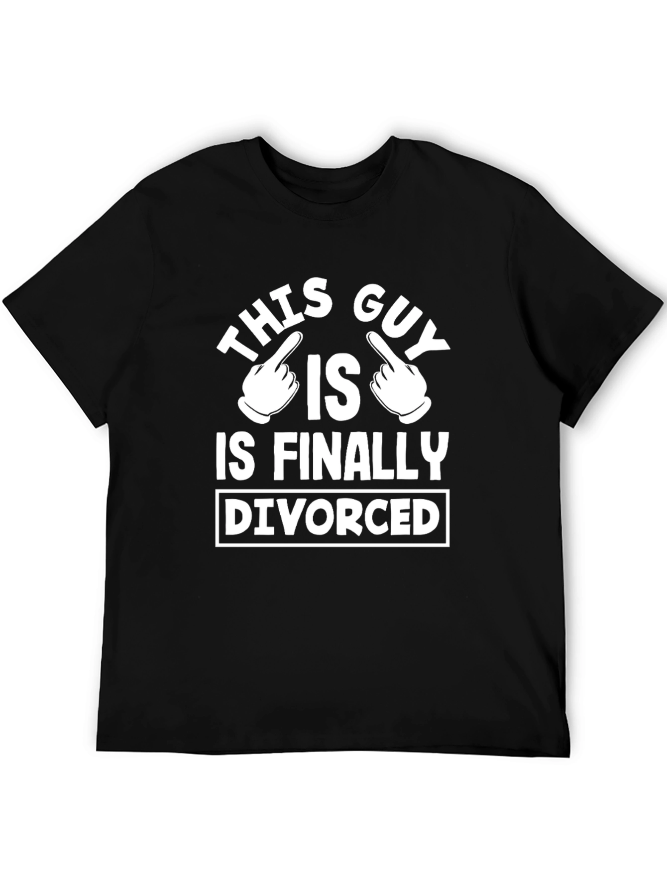Finally Divorced Funny Graphic Tee Shirt