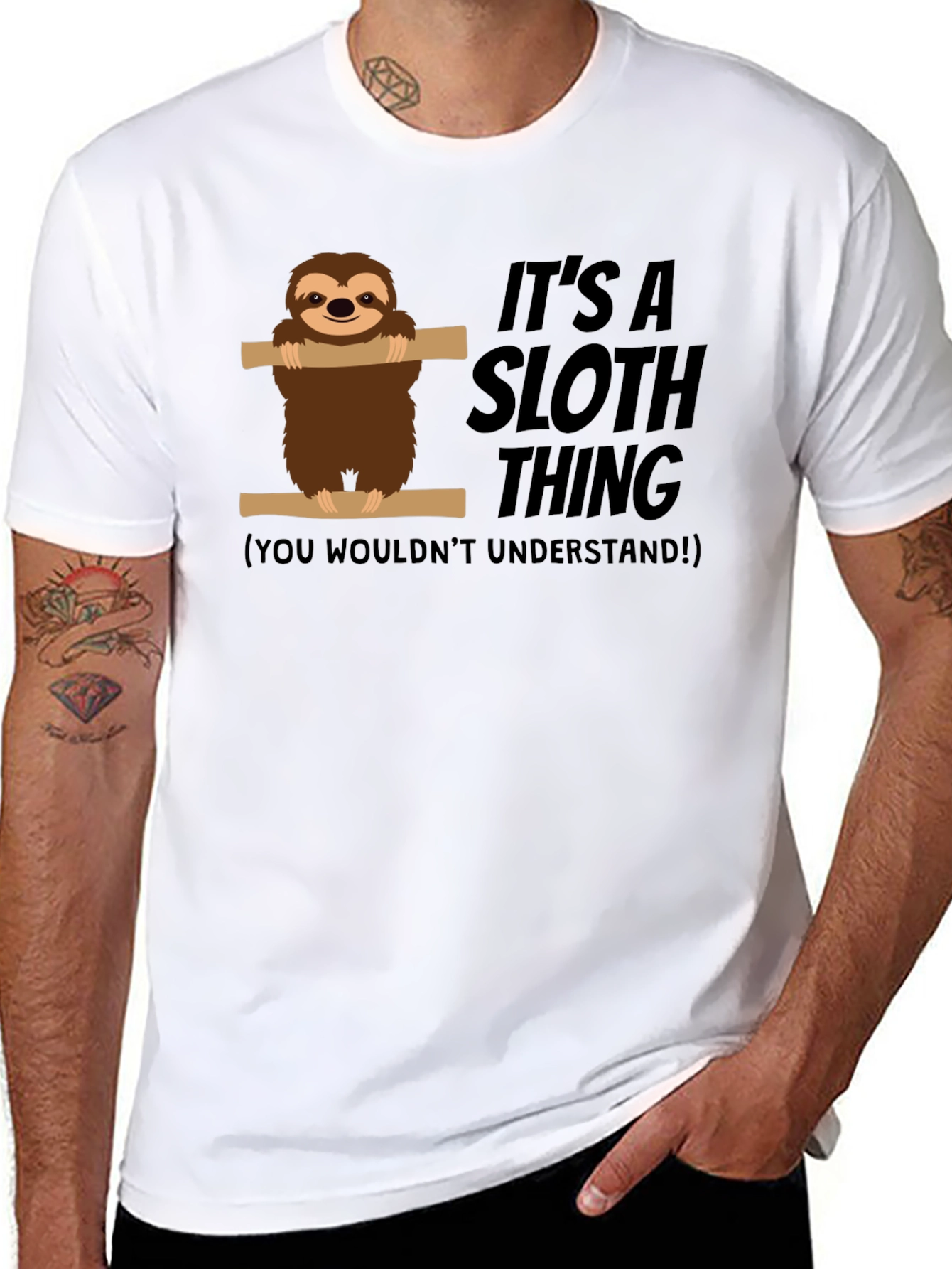Its a Sloth Thing Funny Graphic Tee