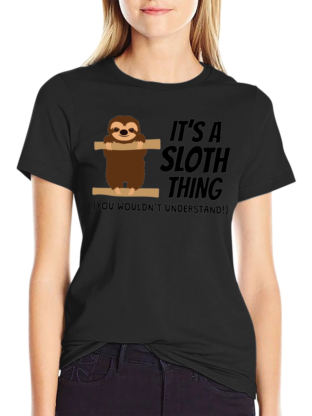 Its a Sloth Thing Funny Graphic Tee
