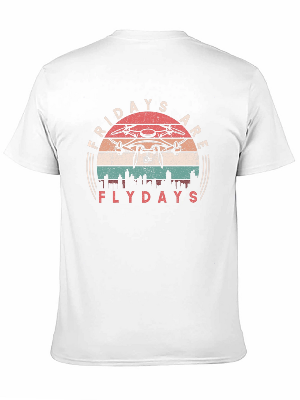 Fridays are Flydays Drone Graphic Tee