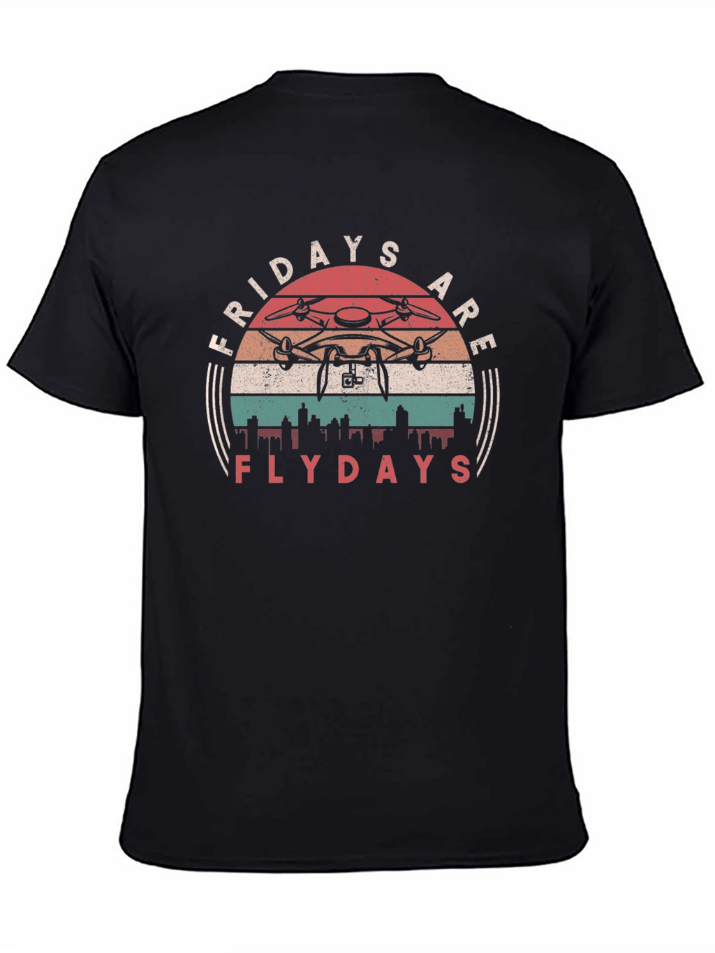Fridays are Flydays Drone Graphic Tee