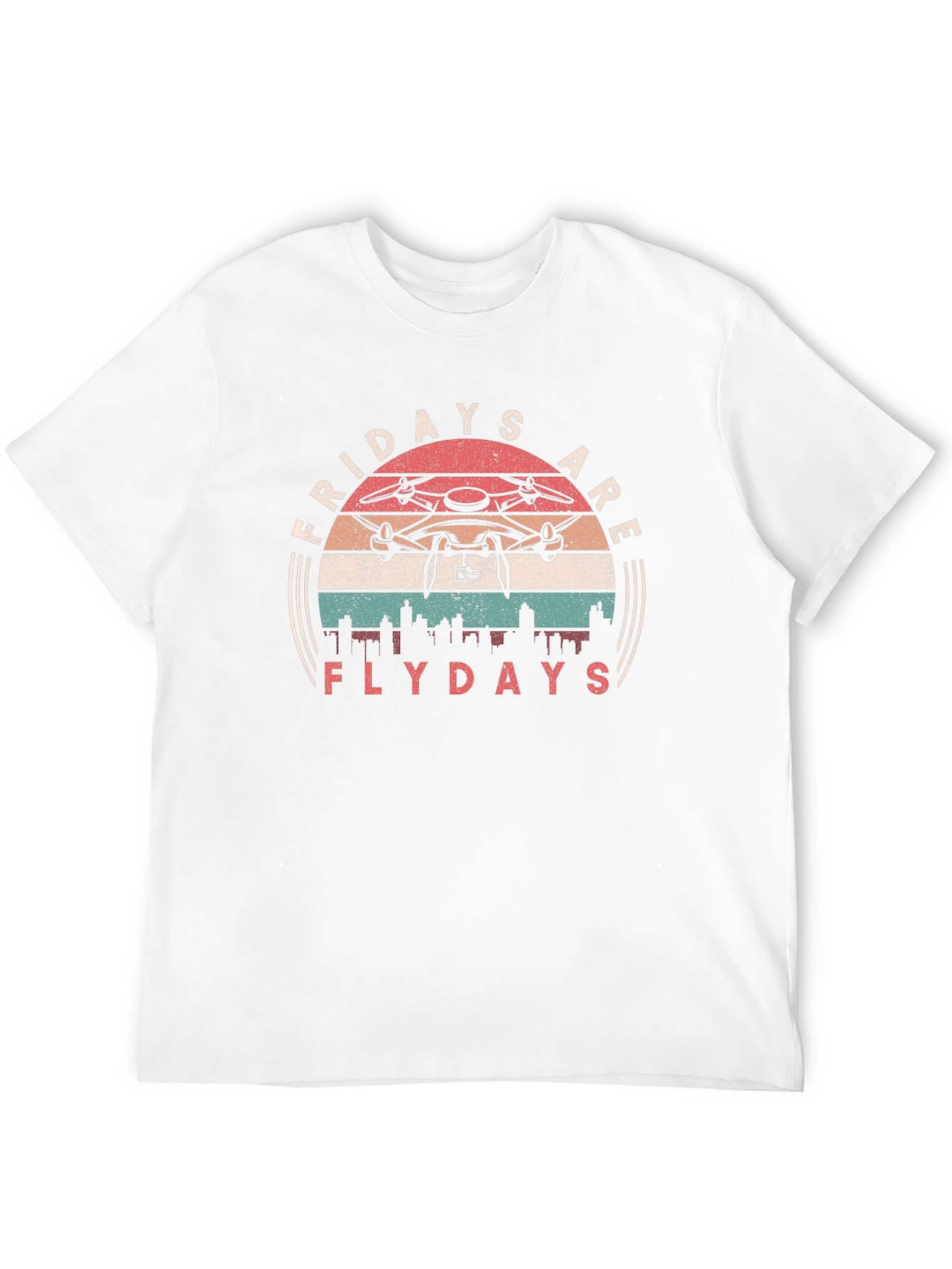 Fridays are Flydays Drone Graphic Tee