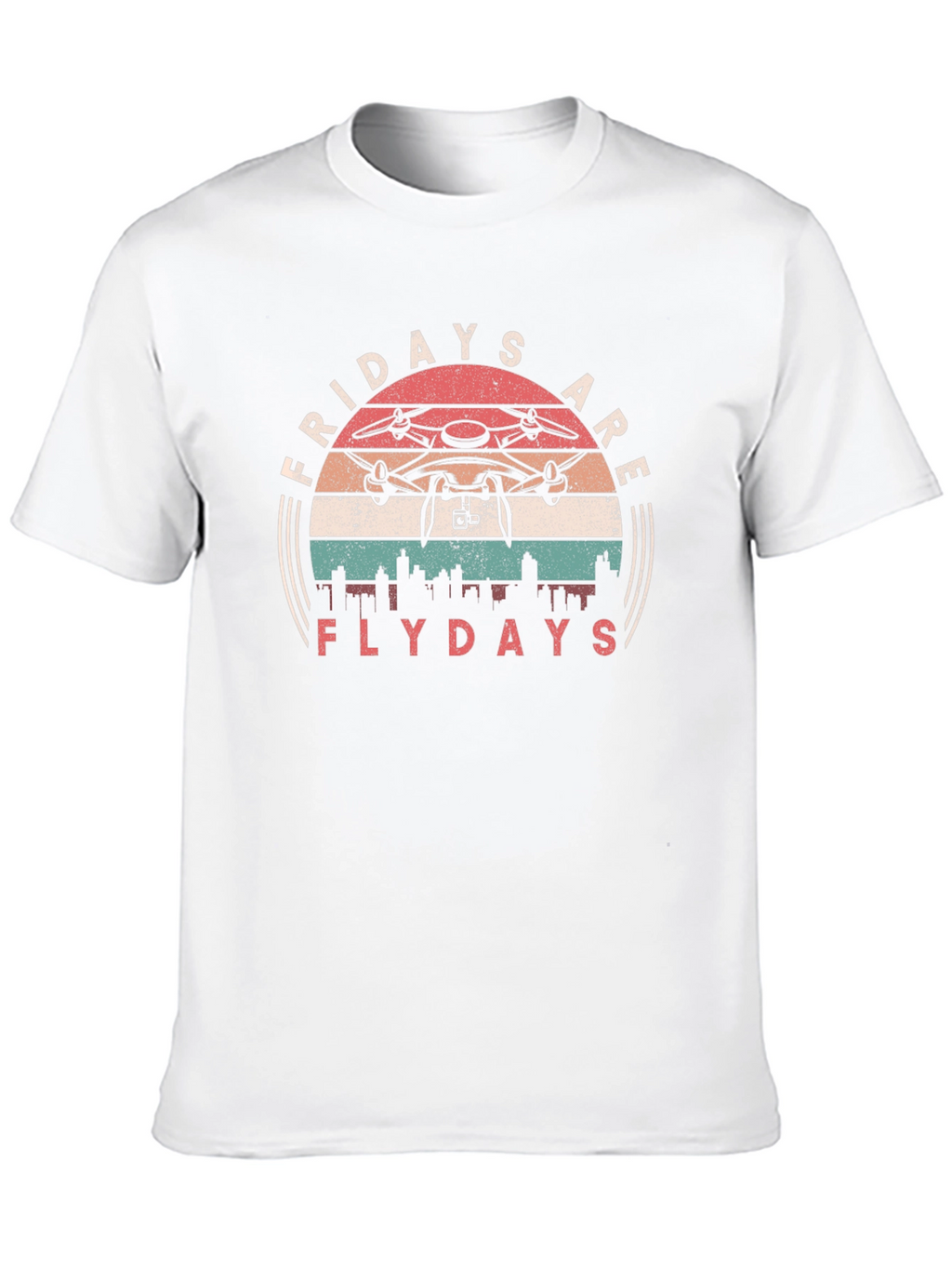 Fridays are Flydays Drone Graphic Tee