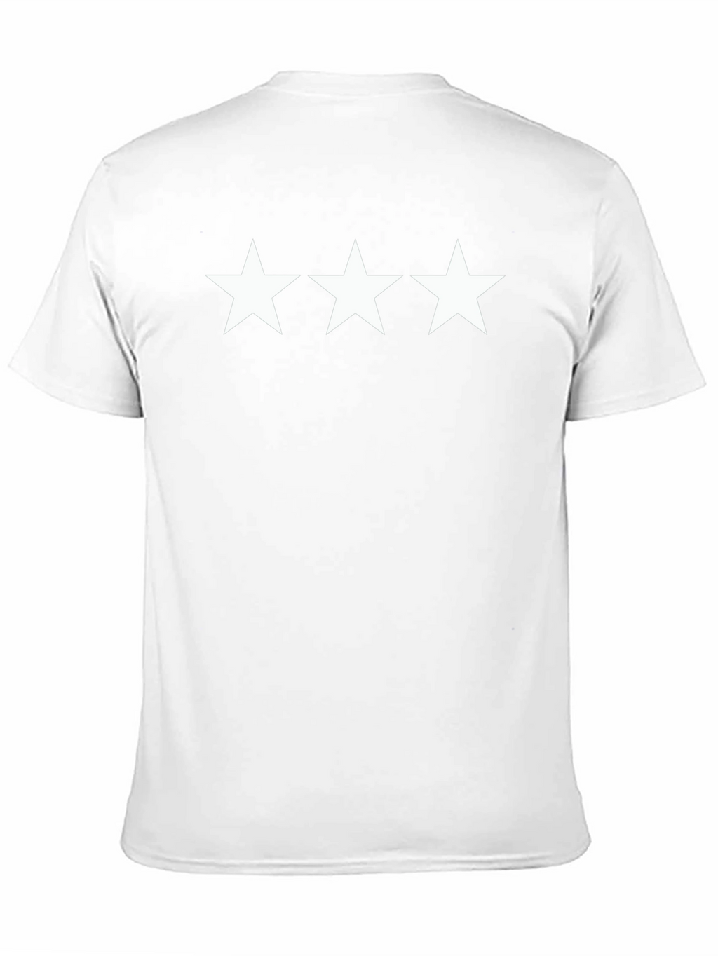 Three Star Graphic Tee - Black
