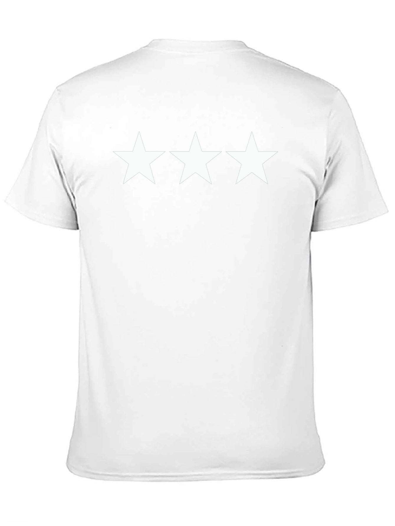 Three Star Graphic Tee - Black