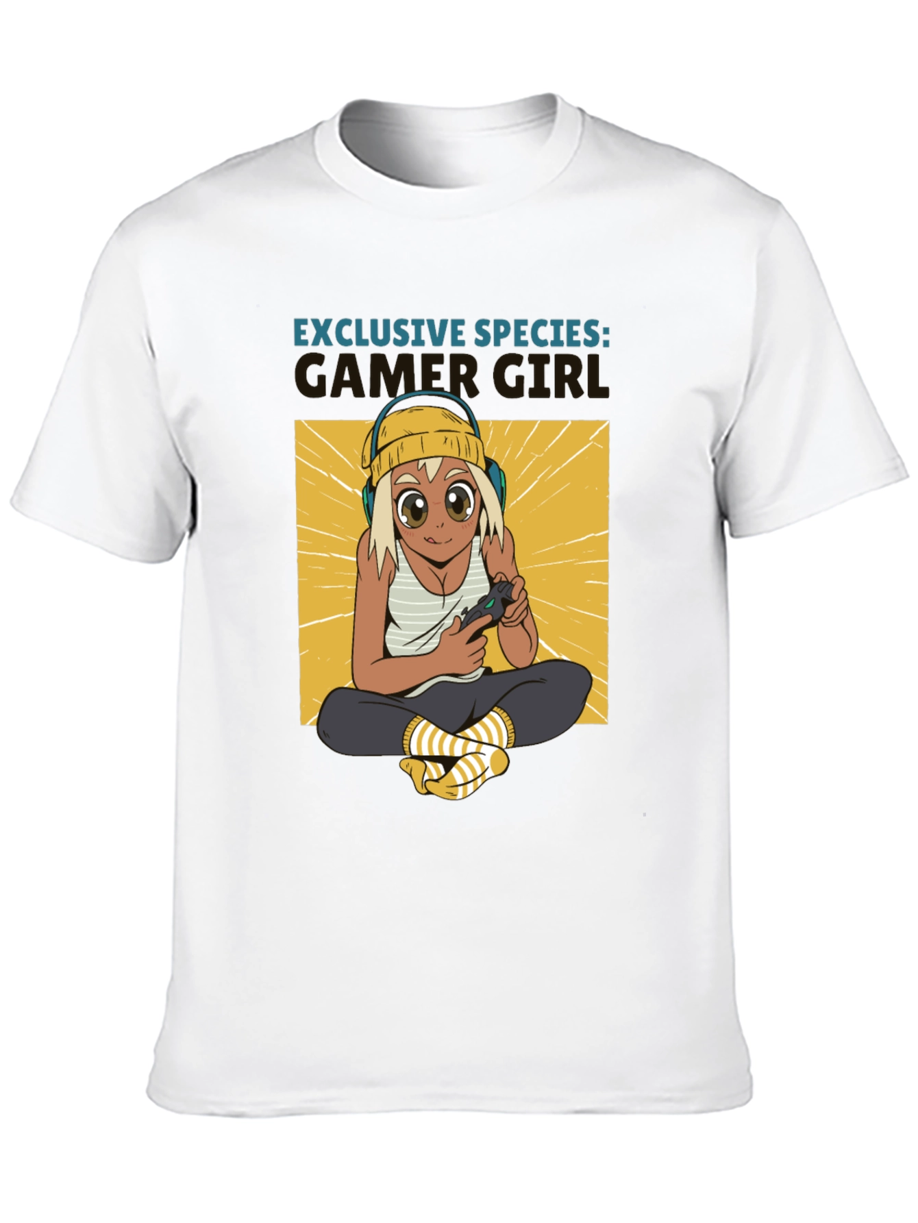 Gamer Girl Exclusive Species Black T-Shirt