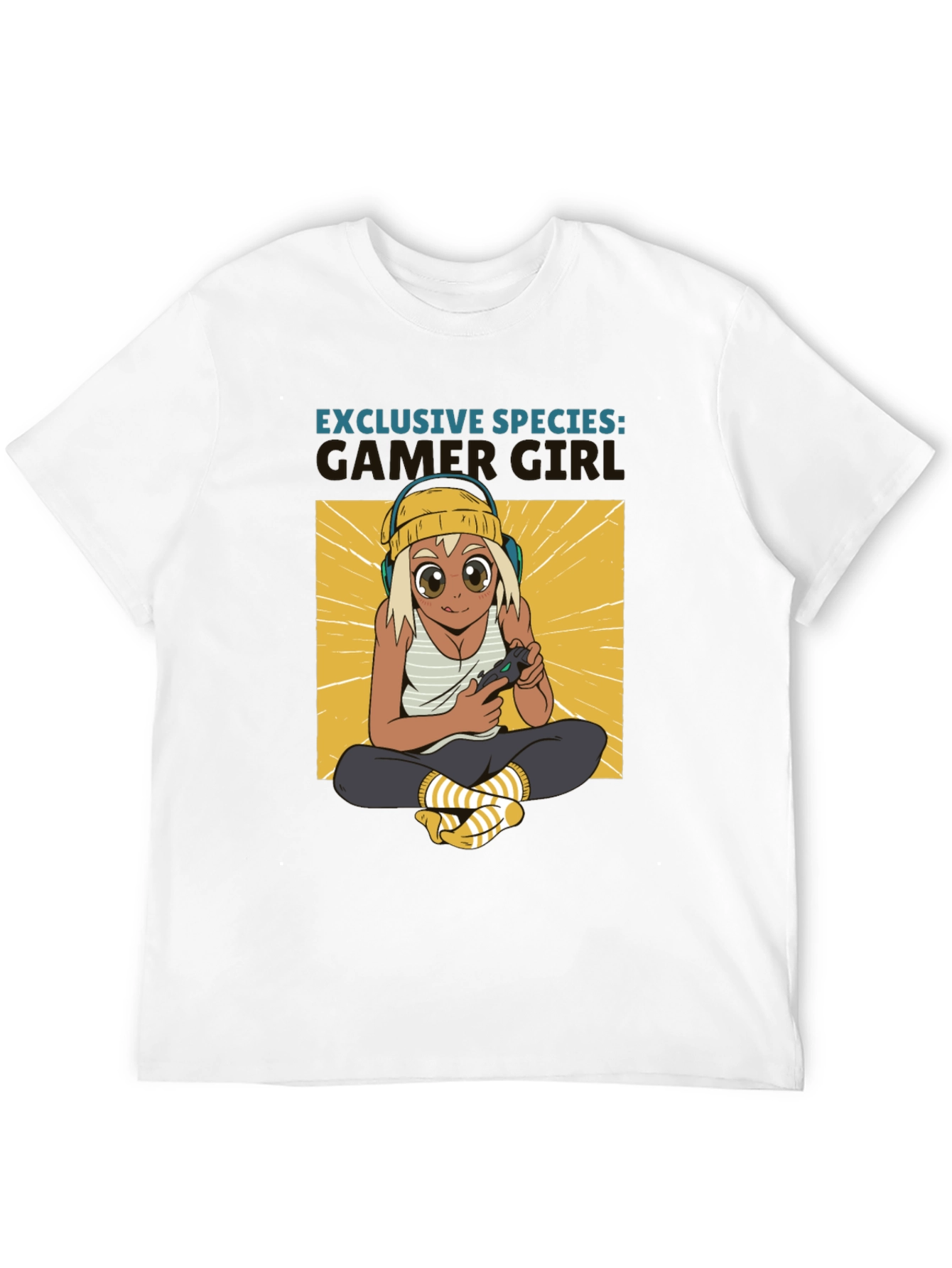 Gamer Girl Exclusive Species Black T-Shirt