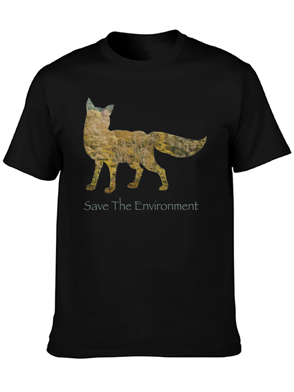 Save the Environment Fox Graphic Tee