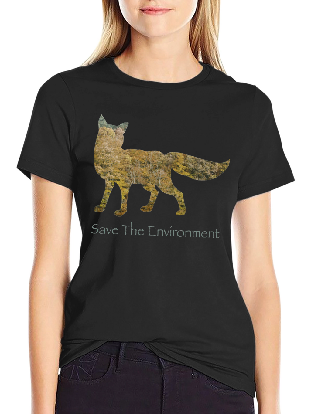 Save the Environment Fox Graphic Tee