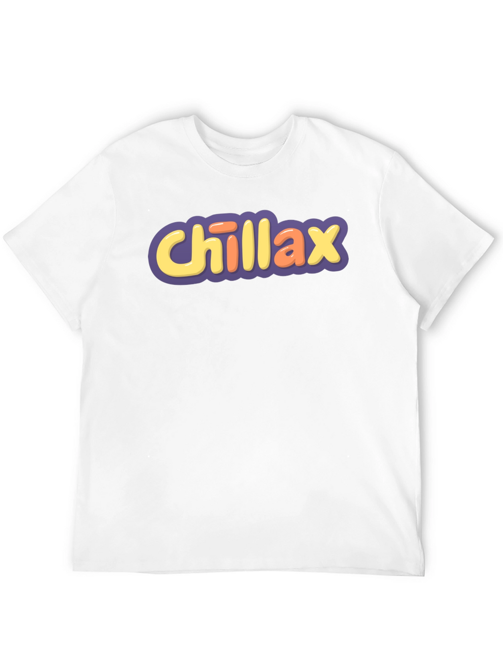 Chillax Graphic Tee - Comfy Relaxed Fit T-Shirt