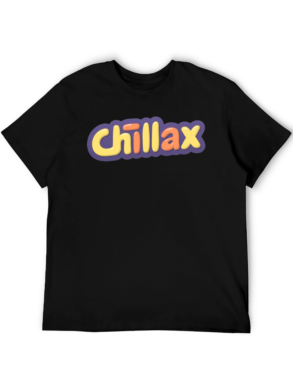 Chillax Graphic Tee - Comfy Relaxed Fit T-Shirt