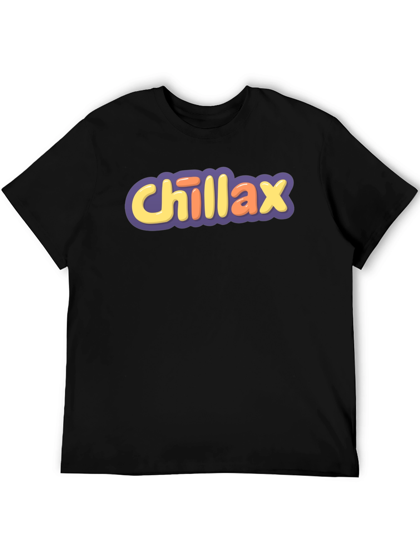 Chillax Graphic Tee - Comfy Relaxed Fit T-Shirt