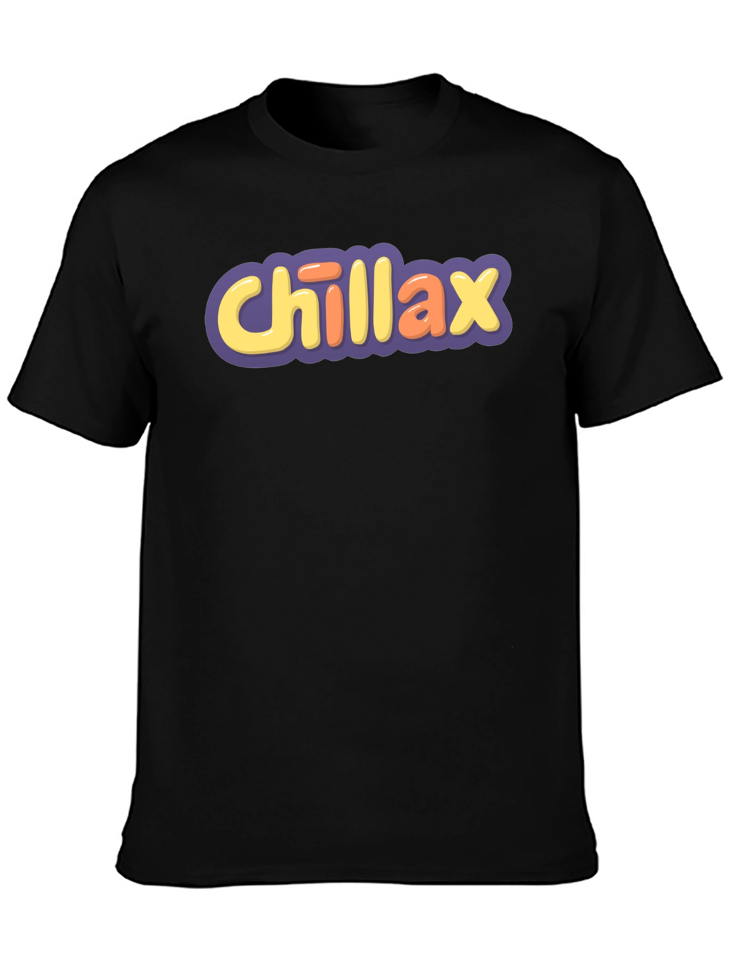 Chillax Graphic Tee - Comfy Relaxed Fit T-Shirt