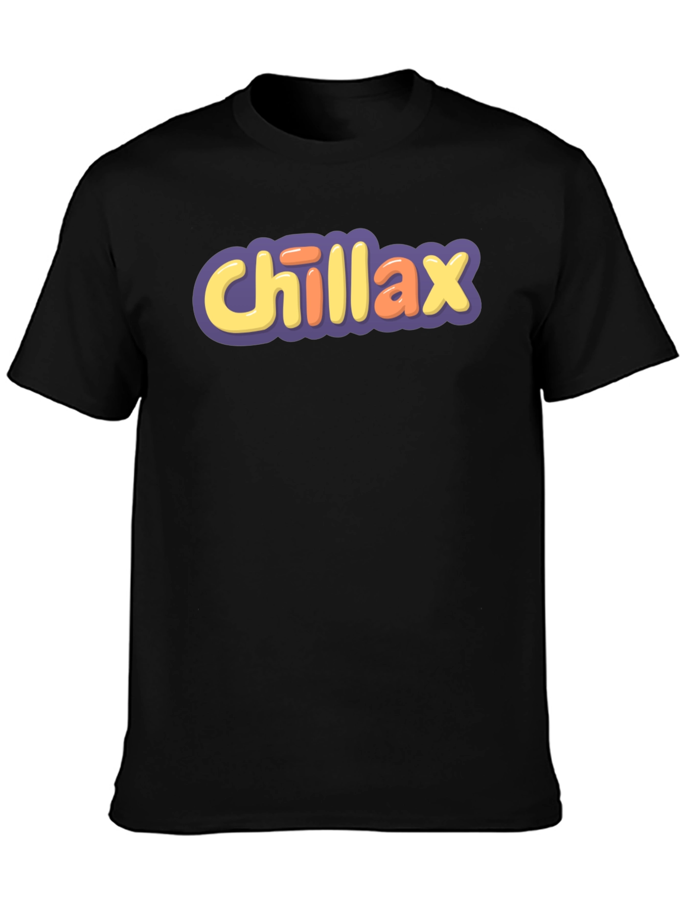 Chillax Graphic Tee - Comfy Relaxed Fit T-Shirt