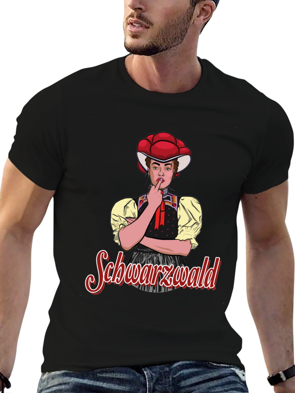 Schwarzwald Girl T-Shirt - Black Forest Apparel