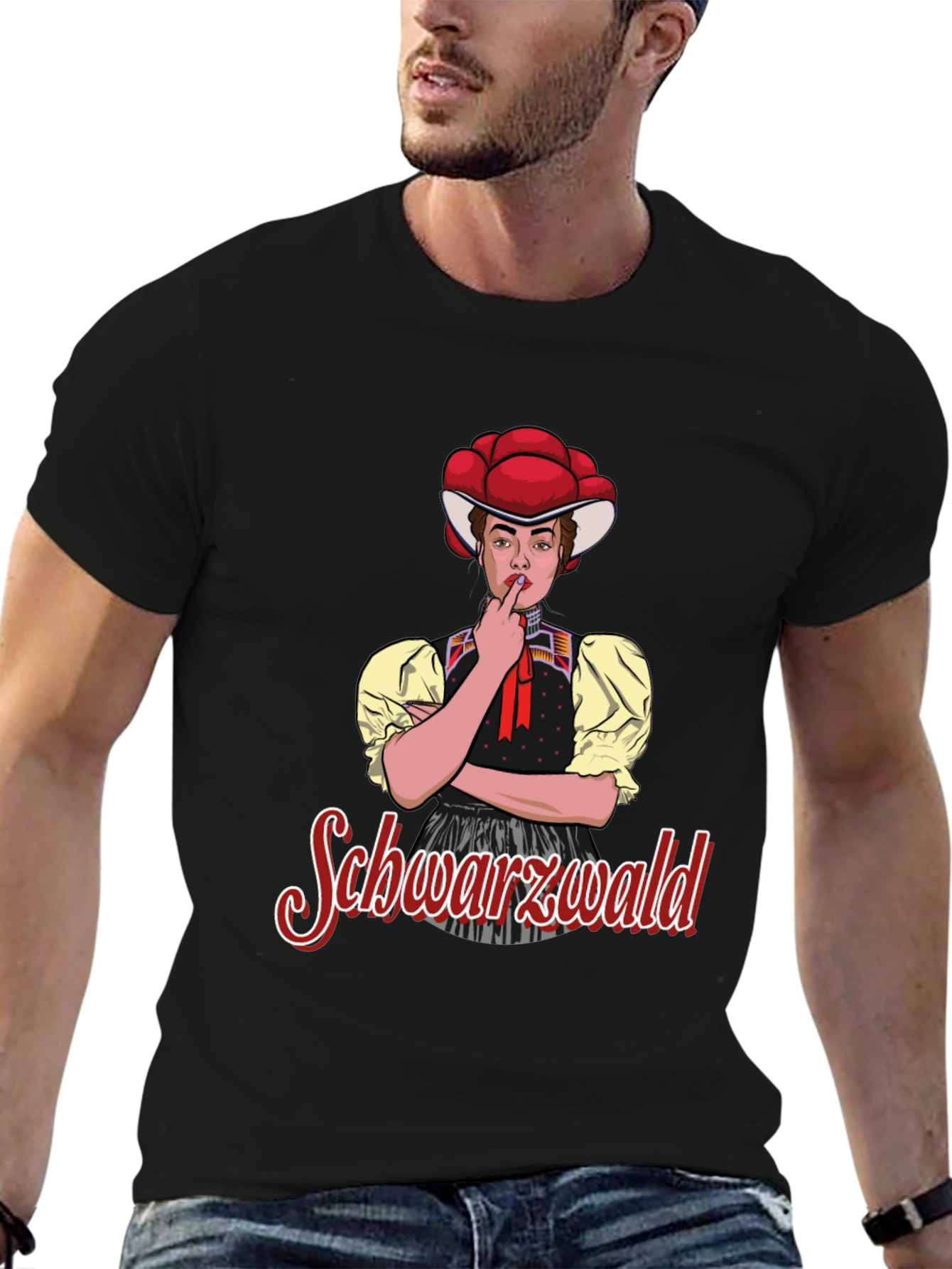 Schwarzwald Girl T-Shirt - Black Forest Apparel