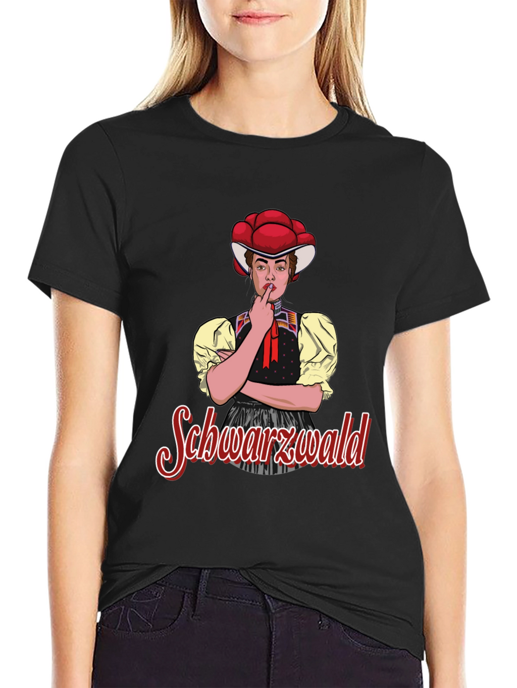Schwarzwald Girl T-Shirt - Black Forest Apparel