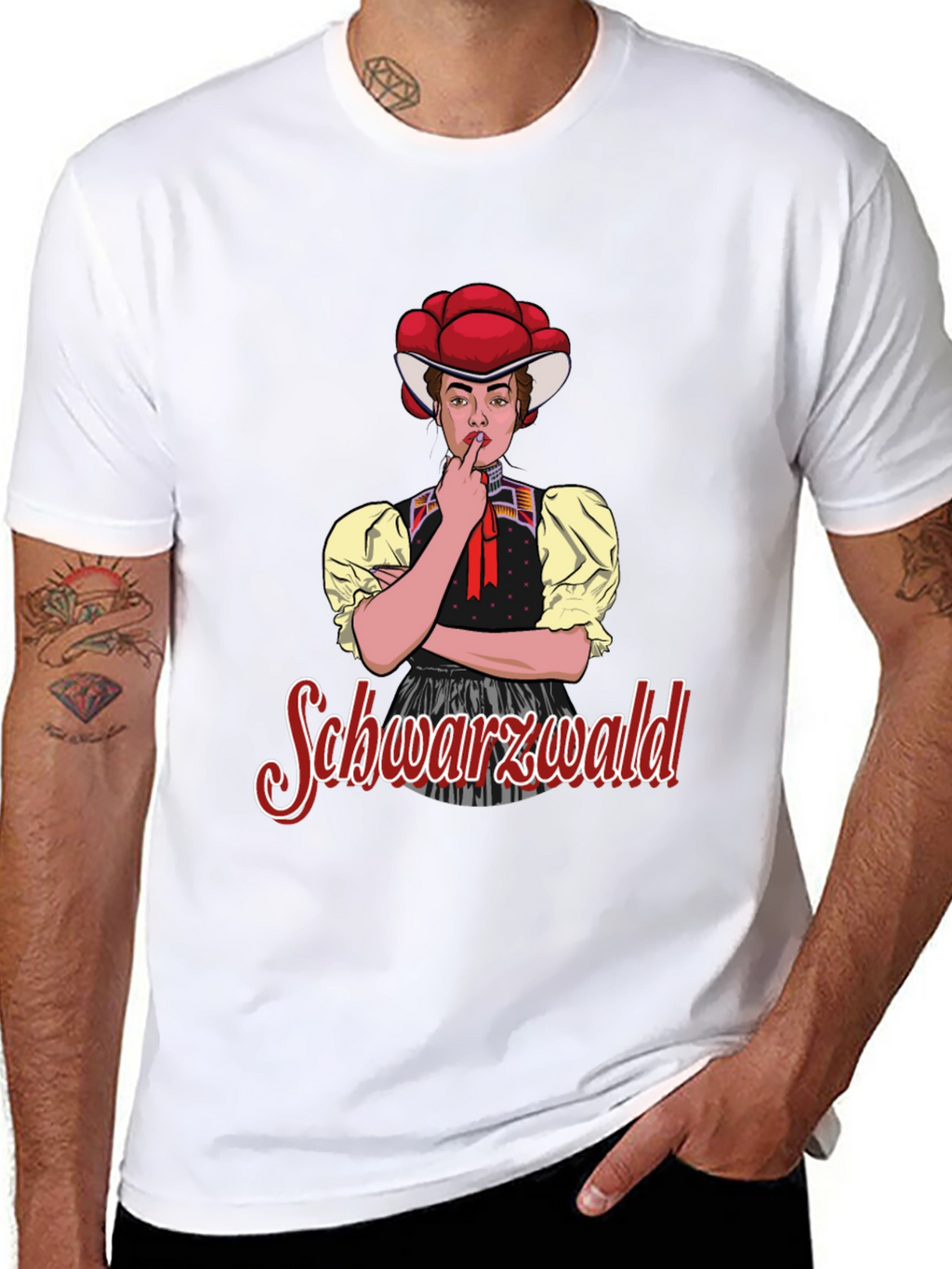 Schwarzwald Girl T-Shirt - Black Forest Apparel
