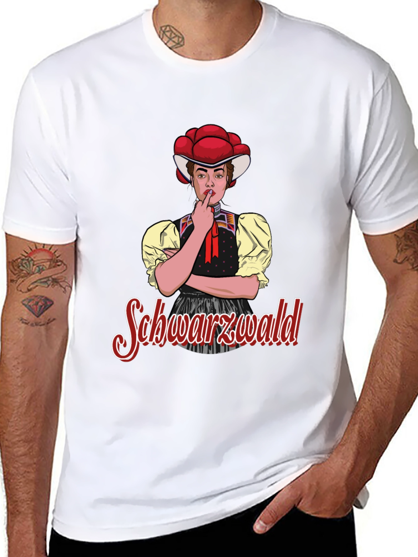 Schwarzwald Girl T-Shirt - Black Forest Apparel