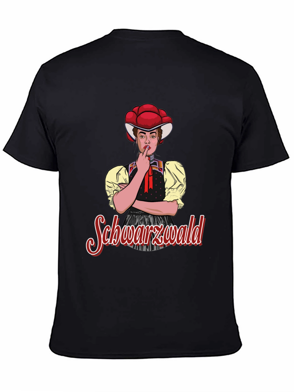 Schwarzwald Girl T-Shirt - Black Forest Apparel