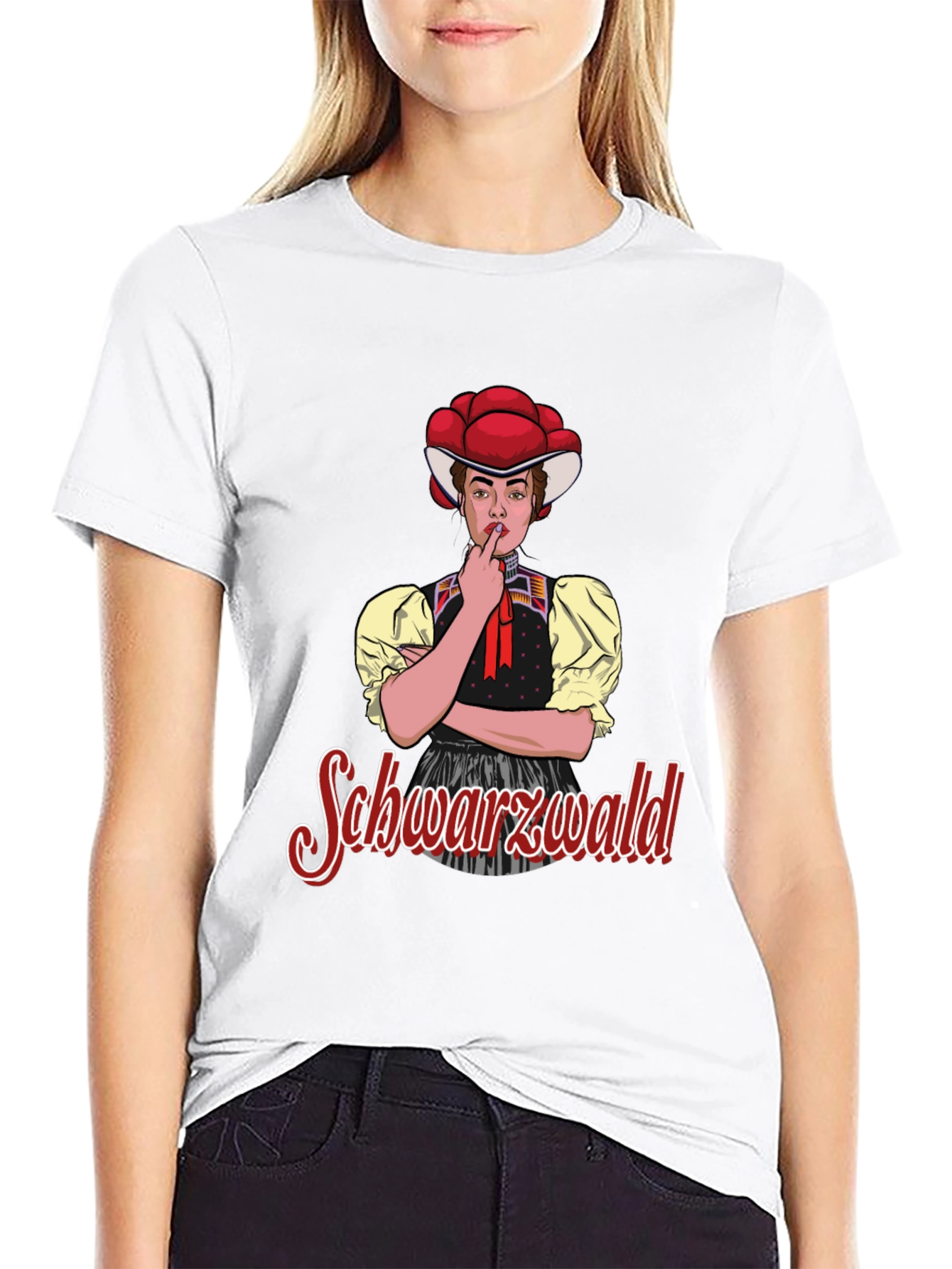 Schwarzwald Girl T-Shirt - Black Forest Apparel