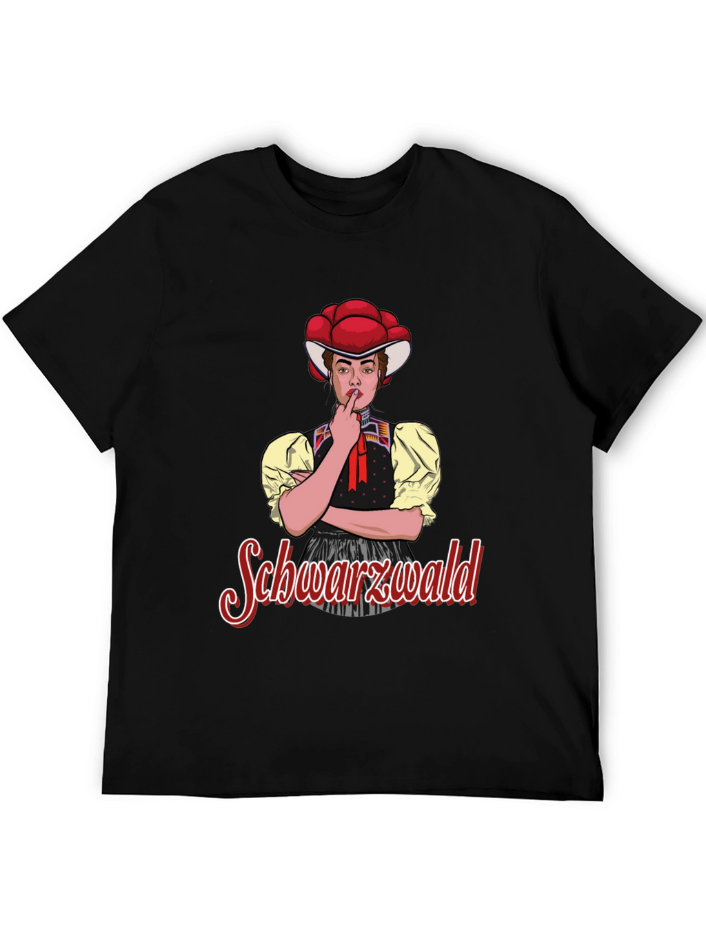 Schwarzwald Girl T-Shirt - Black Forest Apparel