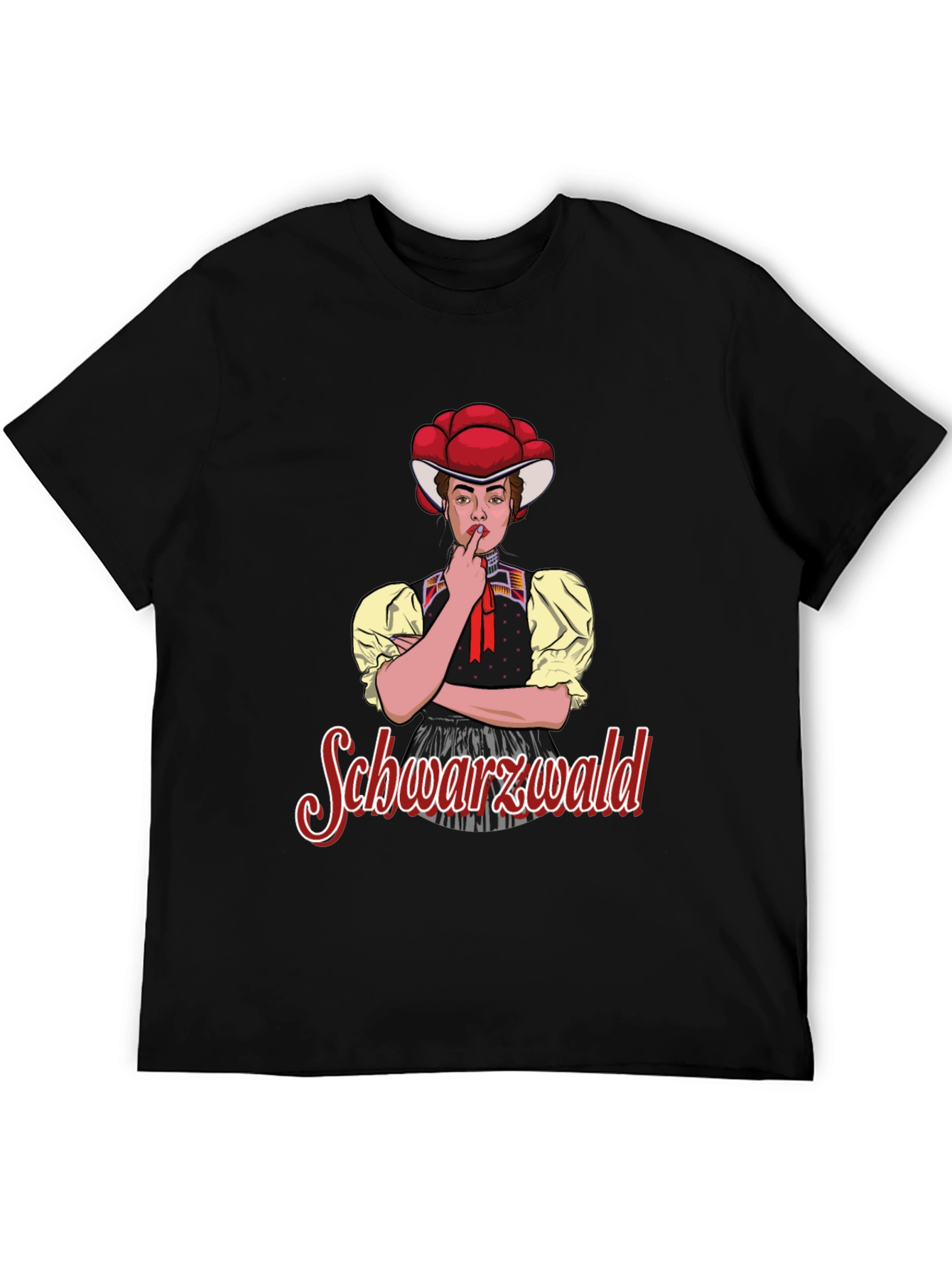 Schwarzwald Girl T-Shirt - Black Forest Apparel