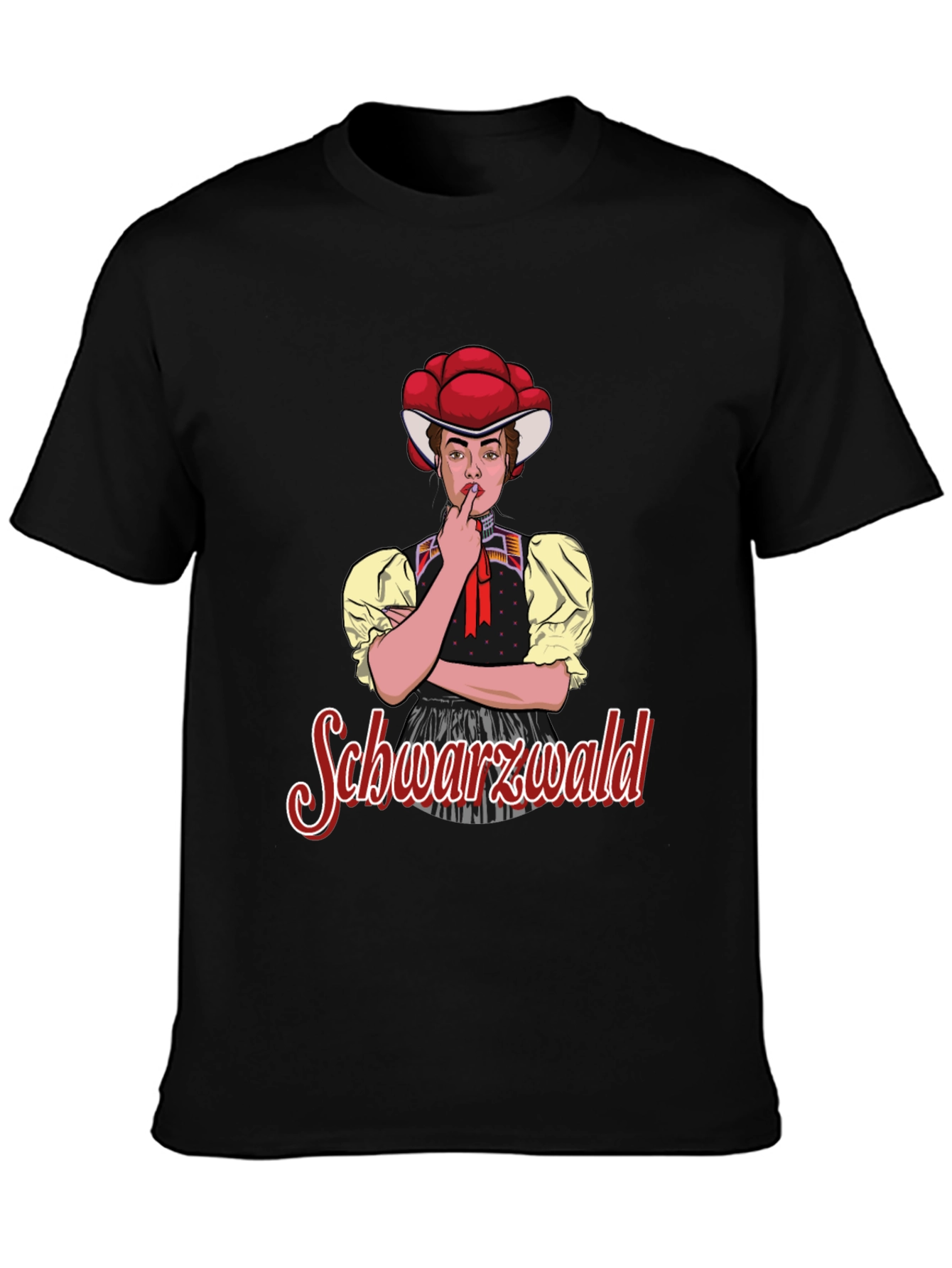 Schwarzwald Girl T-Shirt - Black Forest Apparel