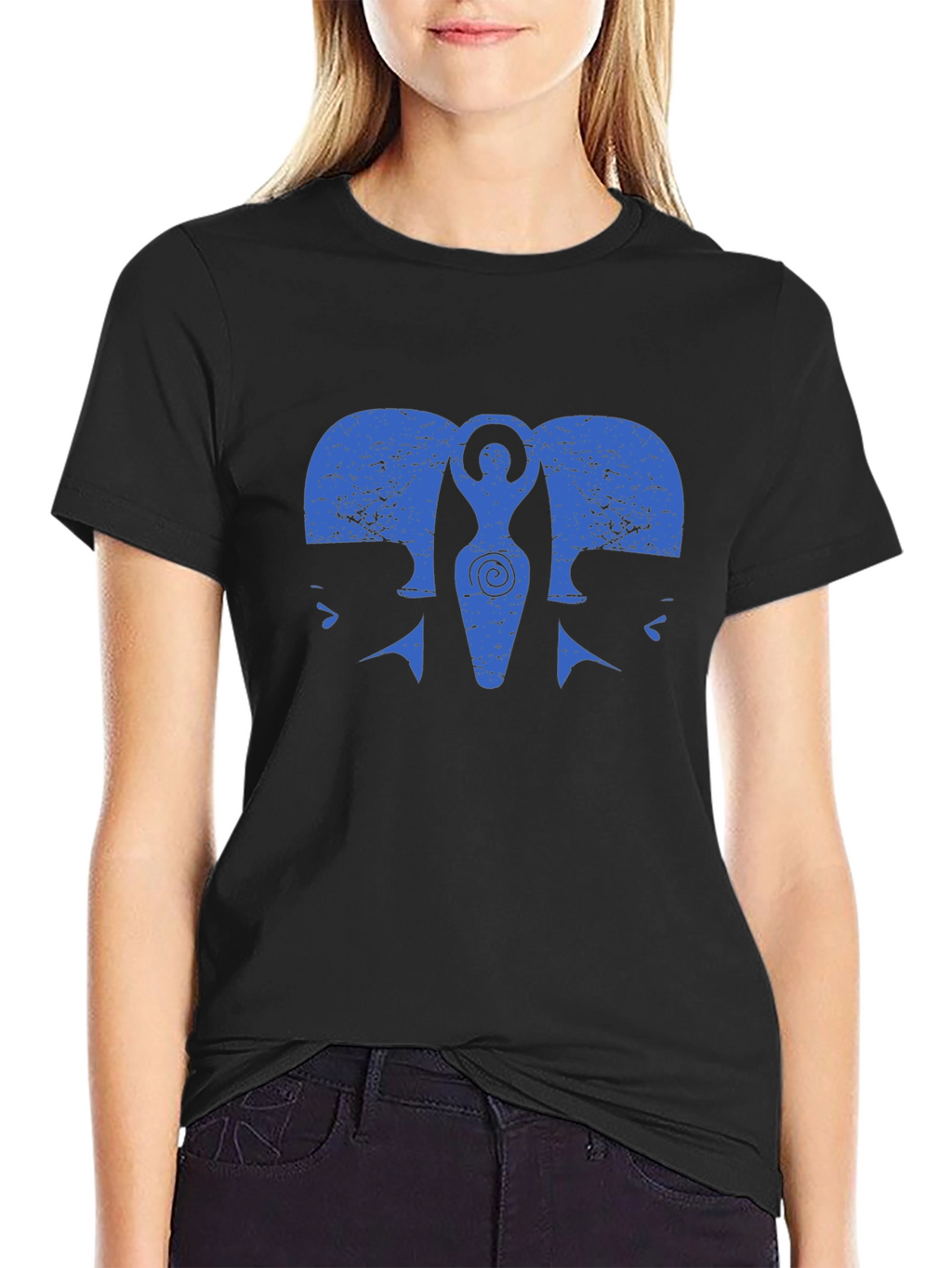 Goddess Graphic Tee - Unique Design