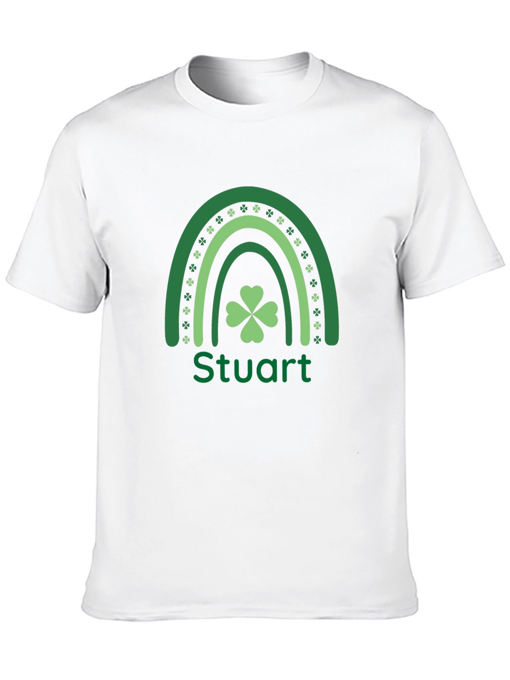 St. Patricks Day Stuart Rainbow T-Shirt