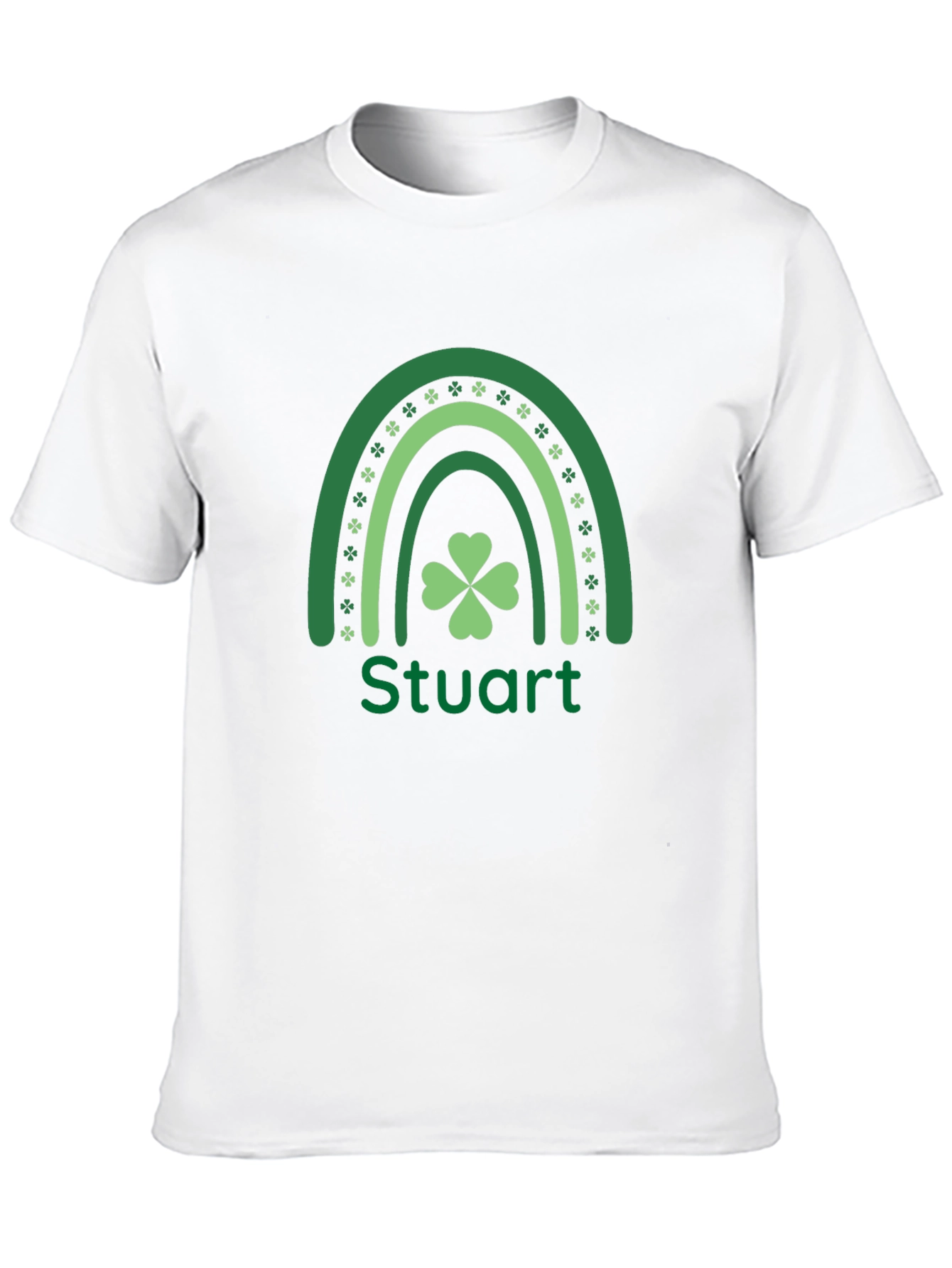 St. Patricks Day Stuart Rainbow T-Shirt