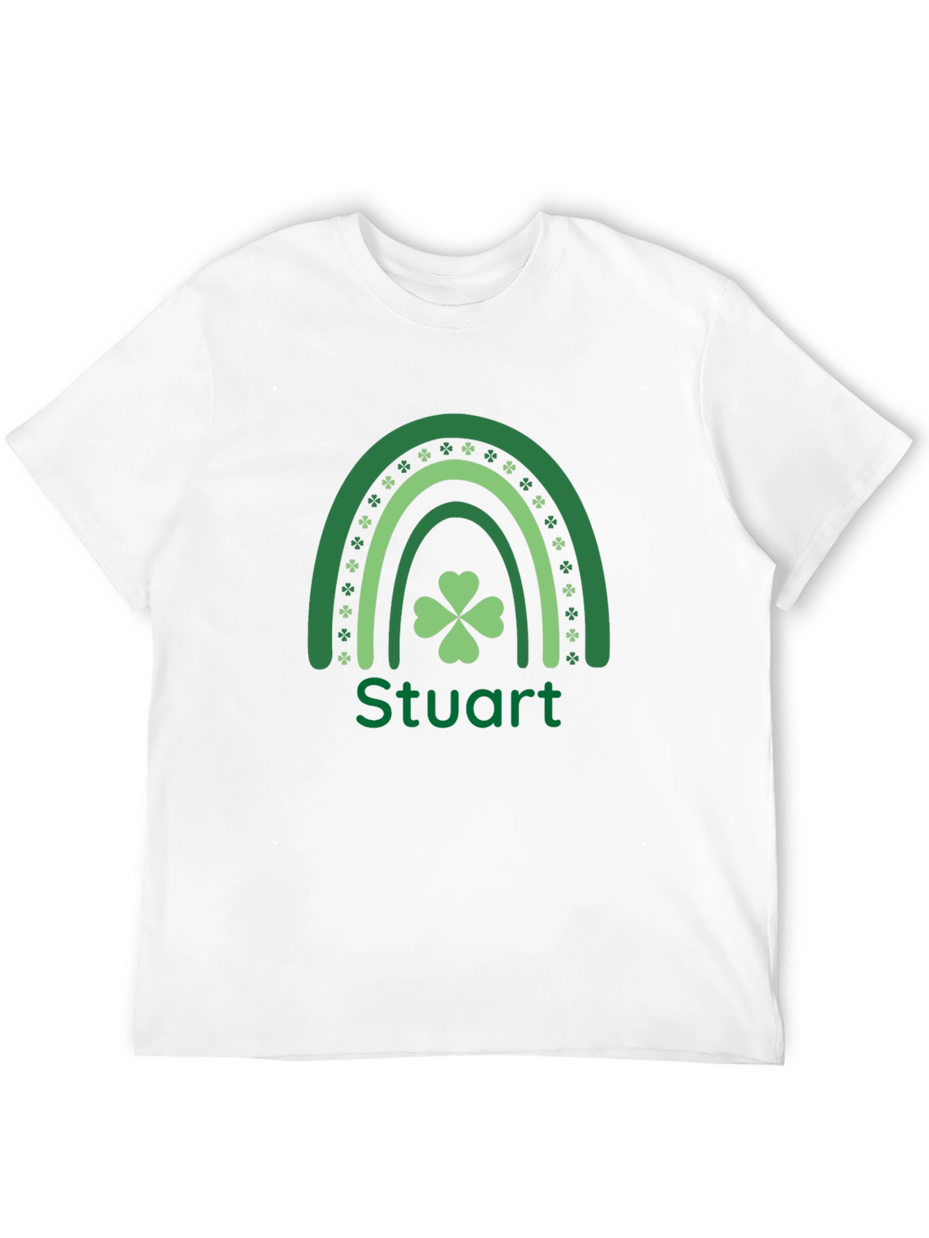 St. Patricks Day Stuart Rainbow T-Shirt