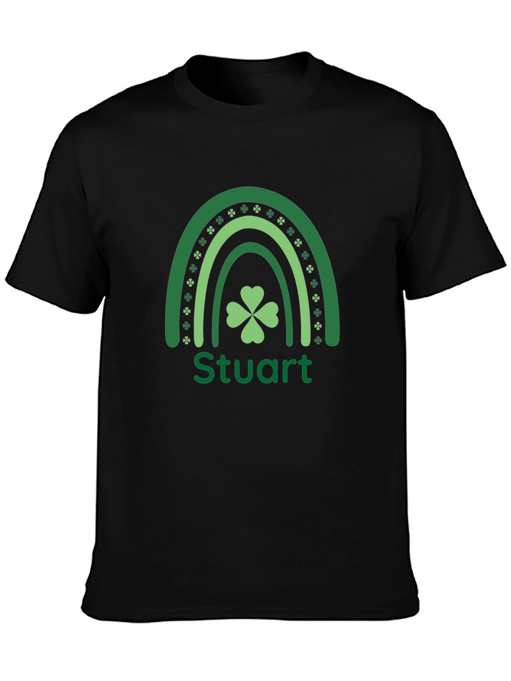 St. Patricks Day Stuart Rainbow T-Shirt