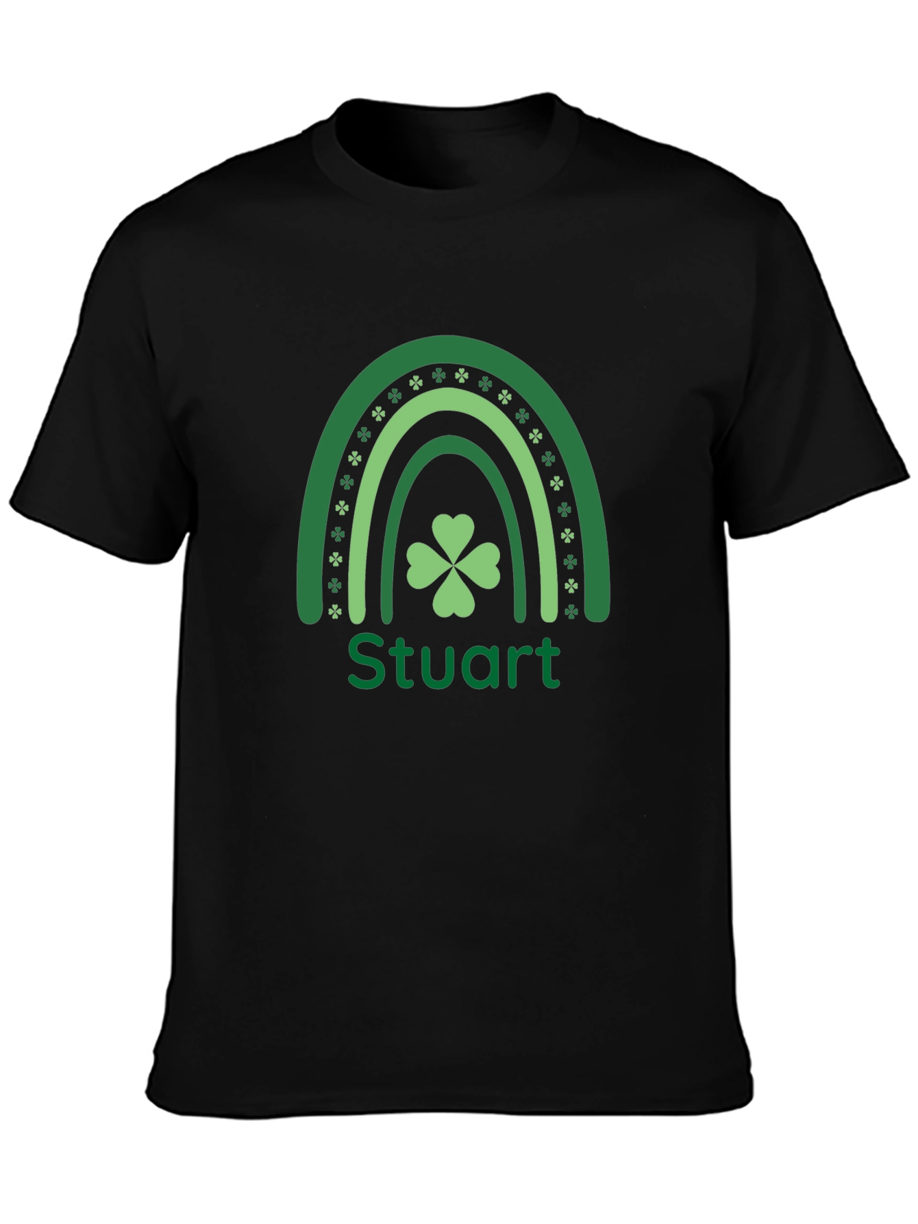 St. Patricks Day Stuart Rainbow T-Shirt