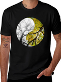 Yin Yang Tree Graphic Tee