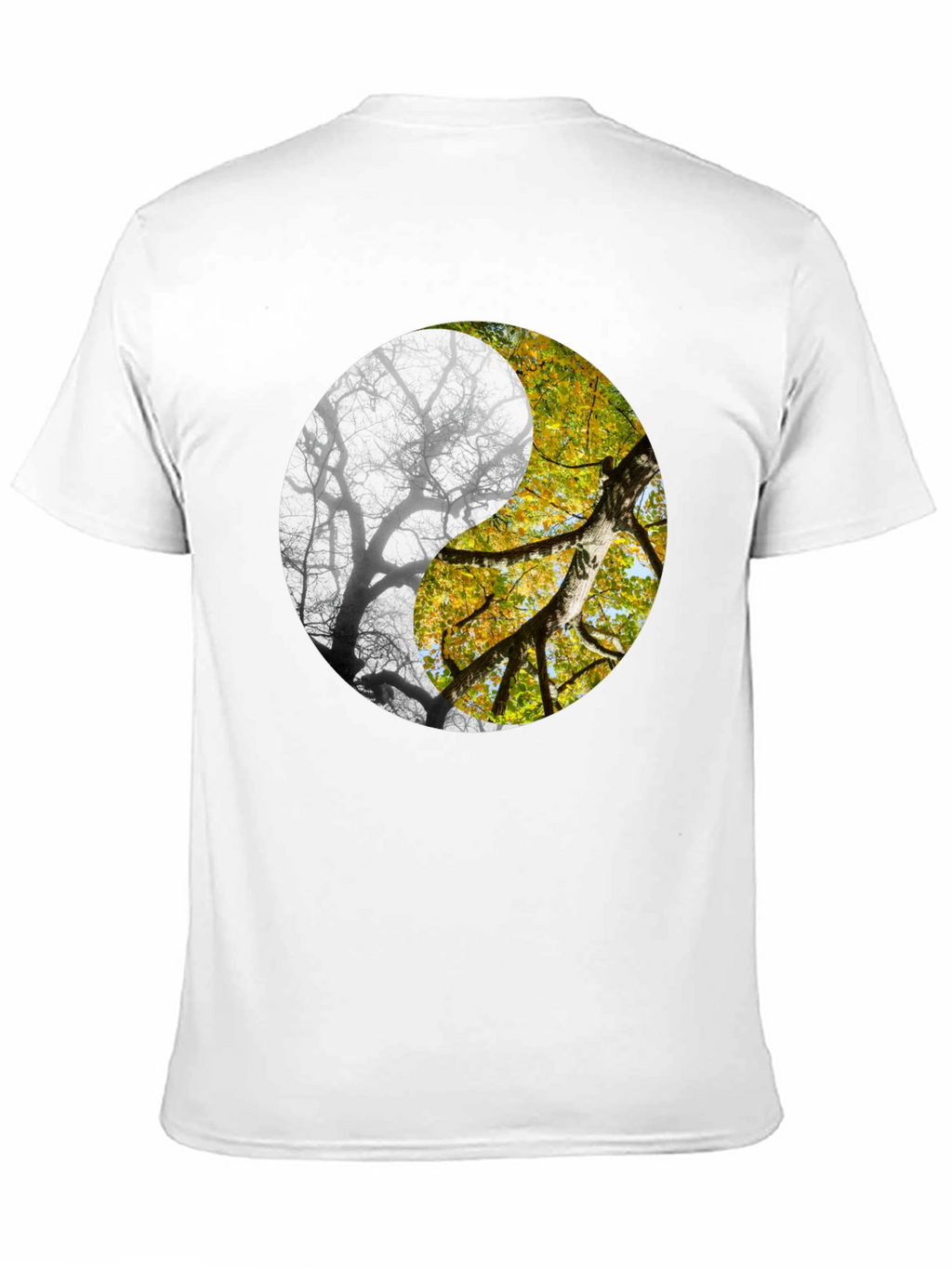 Yin Yang Tree Graphic Tee
