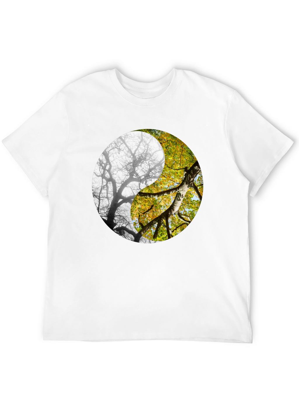 Yin Yang Tree Graphic Tee
