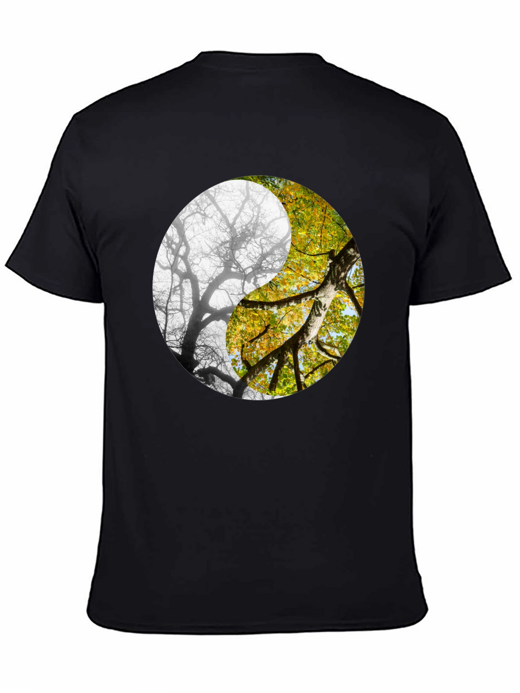 Yin Yang Tree Graphic Tee