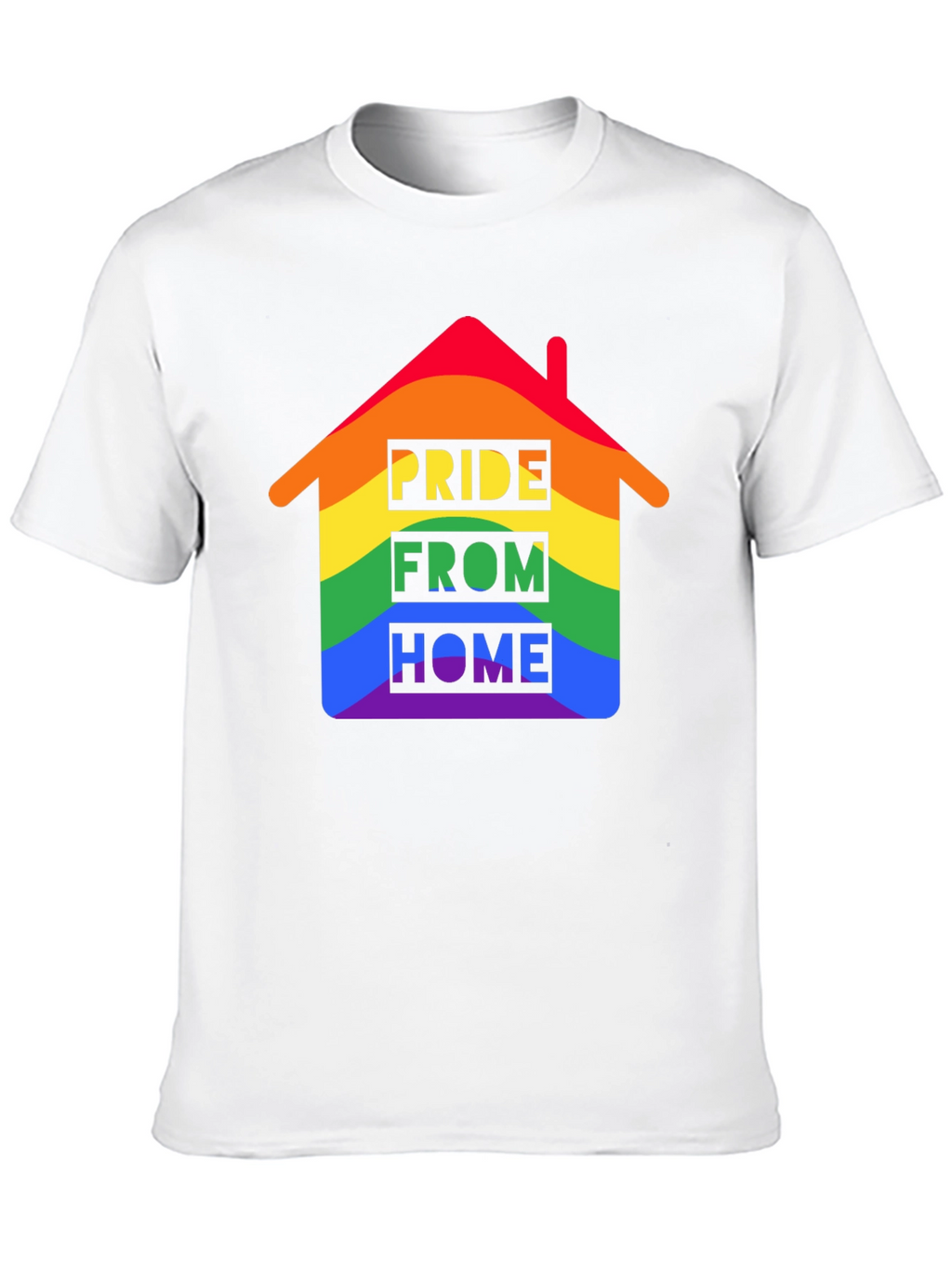 Pride From Home Graphic T-Shirt