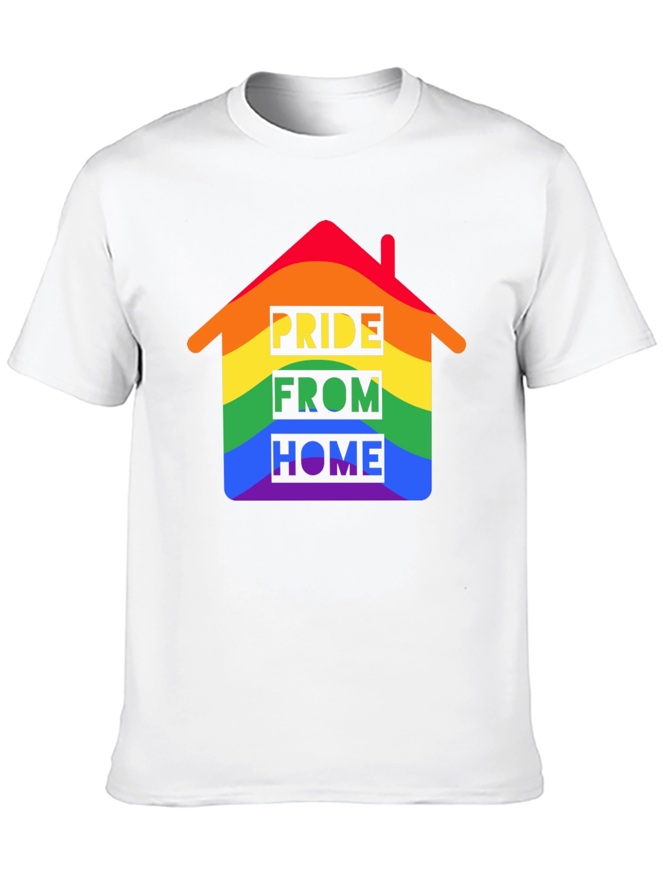 Pride From Home Graphic T-Shirt