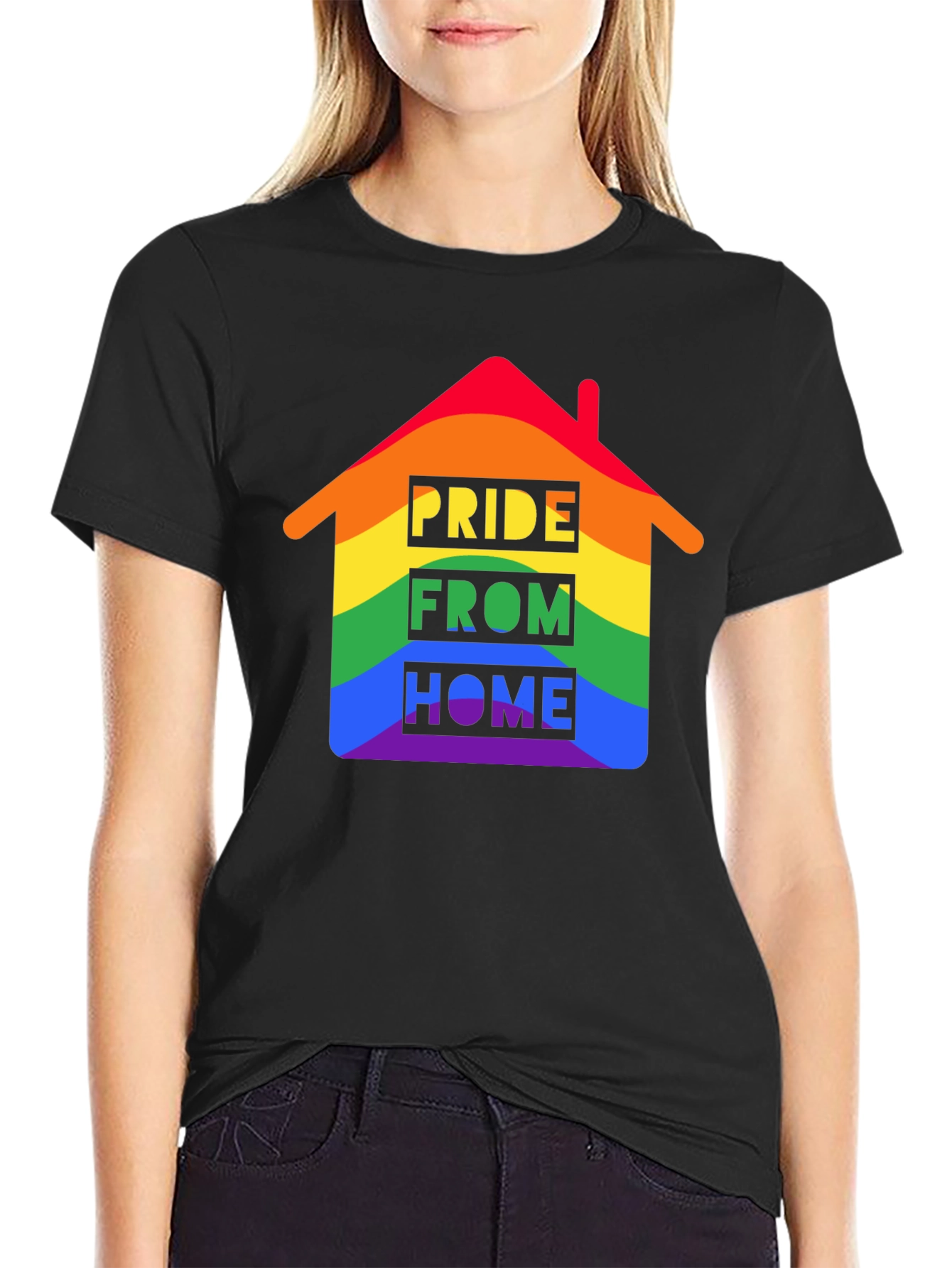 Pride From Home Graphic T-Shirt