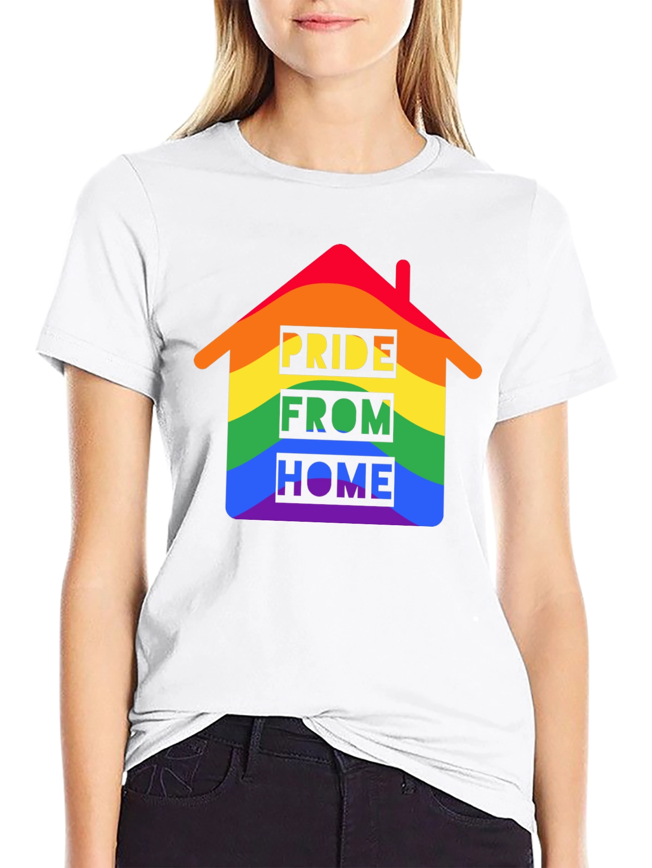 Pride From Home Graphic T-Shirt