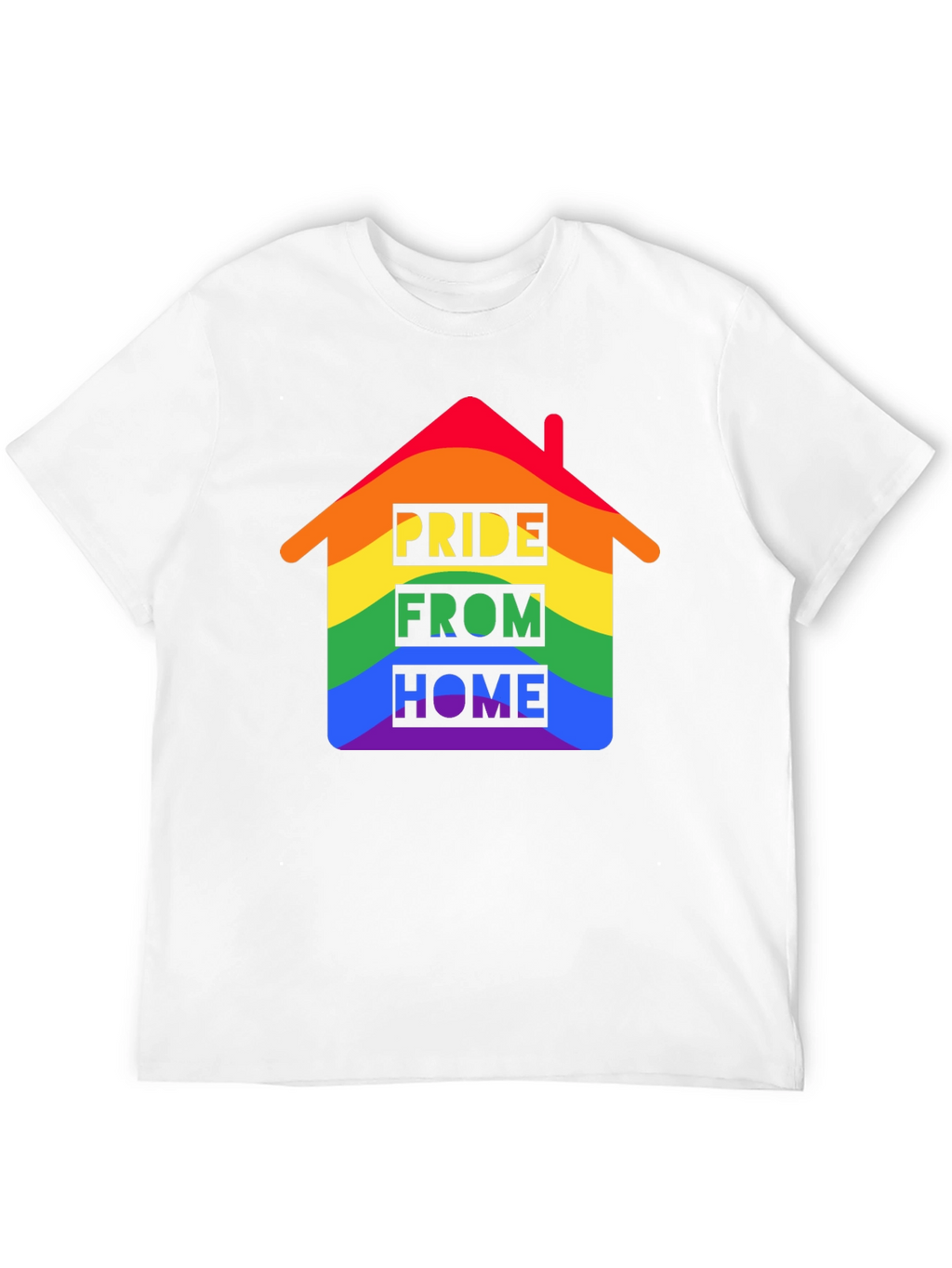 Pride From Home Graphic T-Shirt