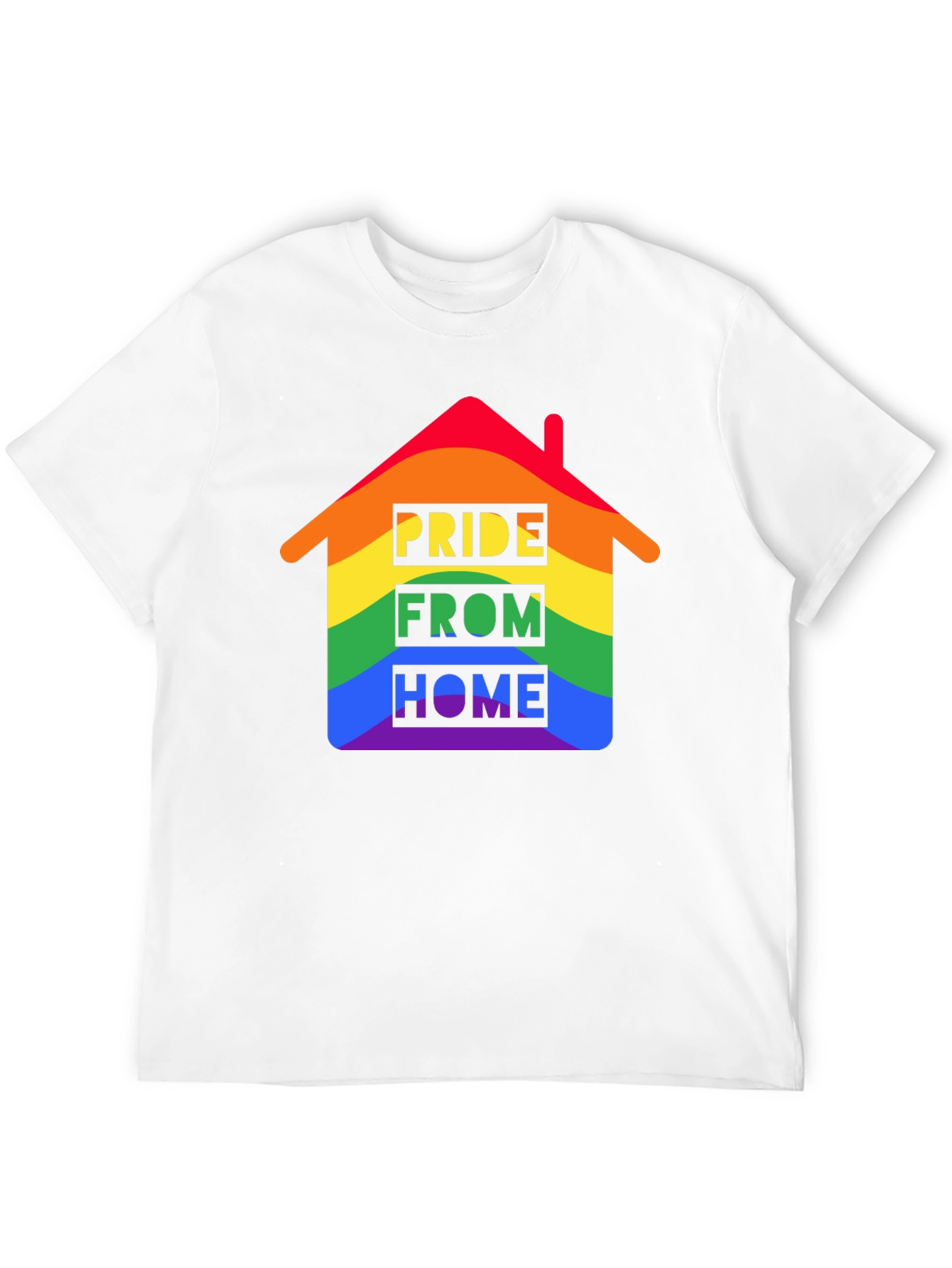 Pride From Home Graphic T-Shirt
