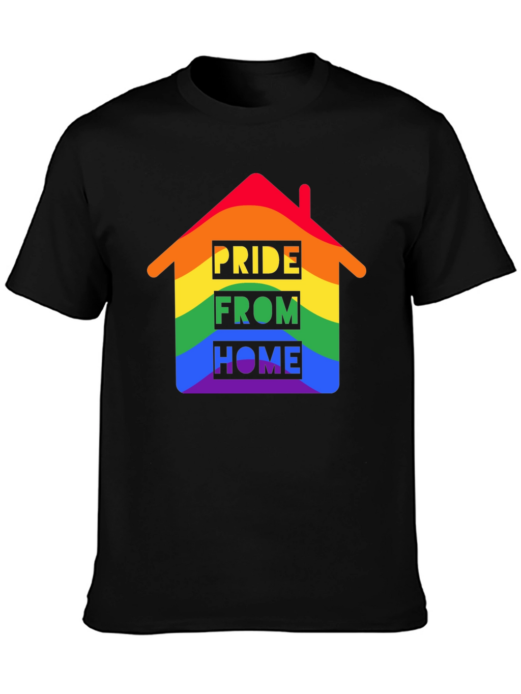 Pride From Home Graphic T-Shirt