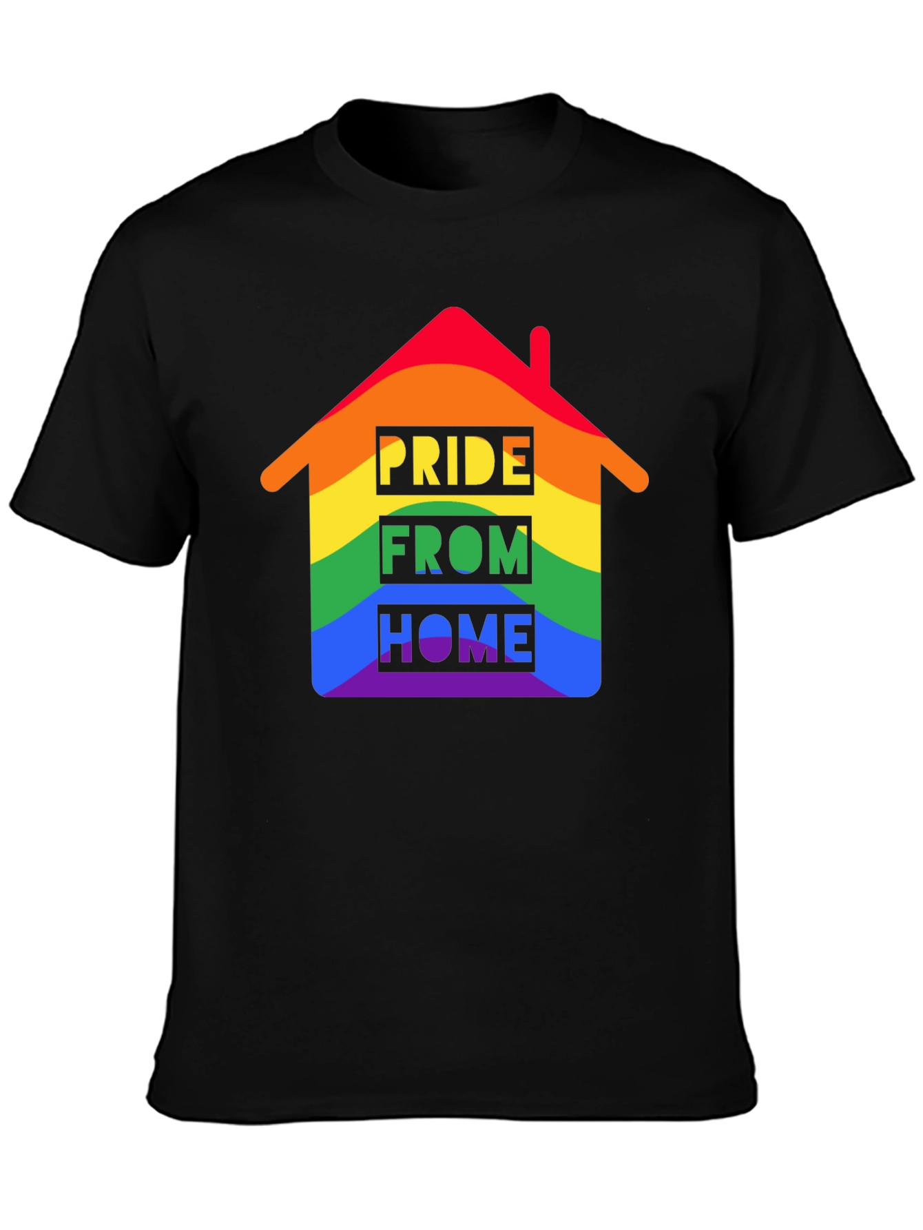 Pride From Home Graphic T-Shirt